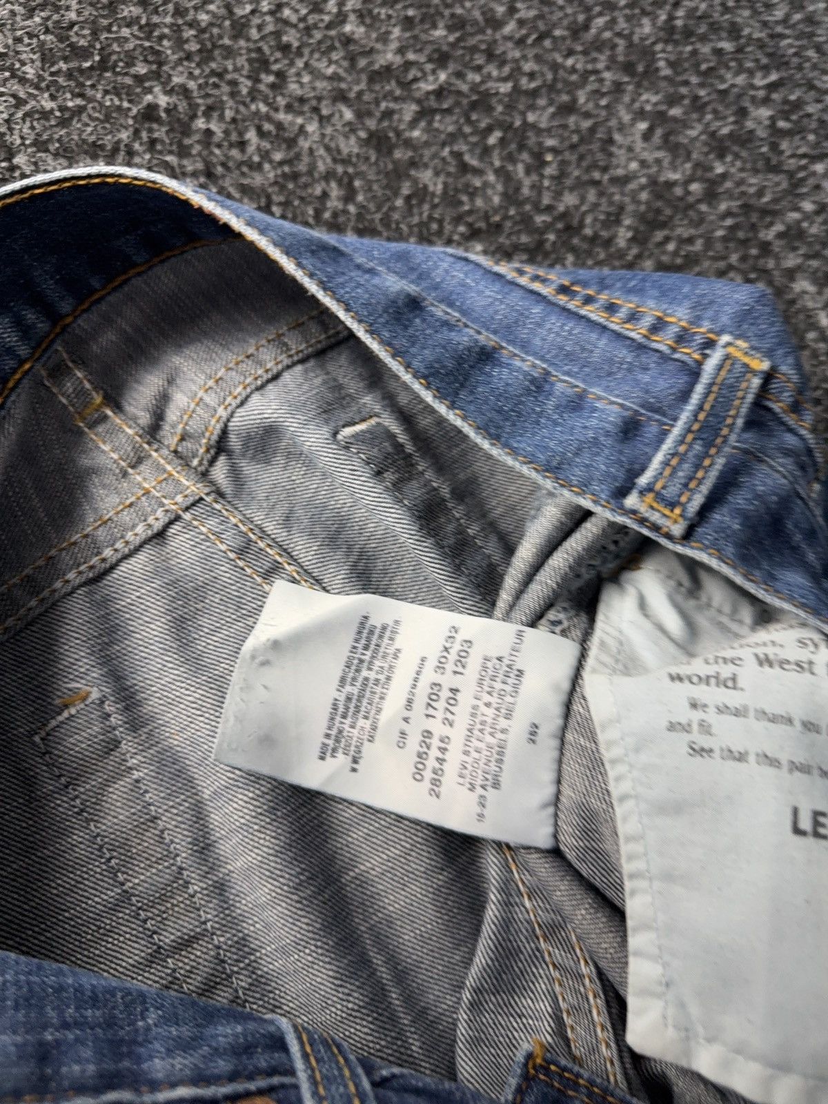 Designer × Japanese Brand × Levi's 🔥Levi’s Flared Chrome Hearts Style Cross Denim jeans Size 30" / US 8 / IT 44 - 9 Thumbnail