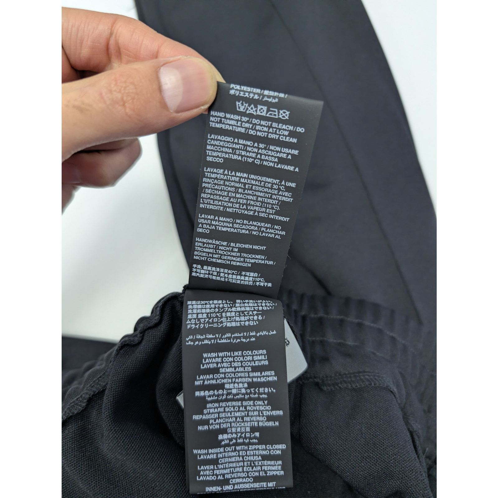 Palm Angels o1rshd1 Q:2 / Classic Logo Track Pants in Black / Off-White Size US 36 / EU 52 - 18 Thumbnail