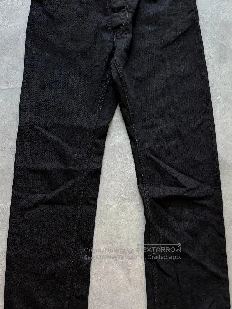 Helmut Lang Vintage Helmut Lang Black Denim Jeans . Size US 31 - 7 Thumbnail