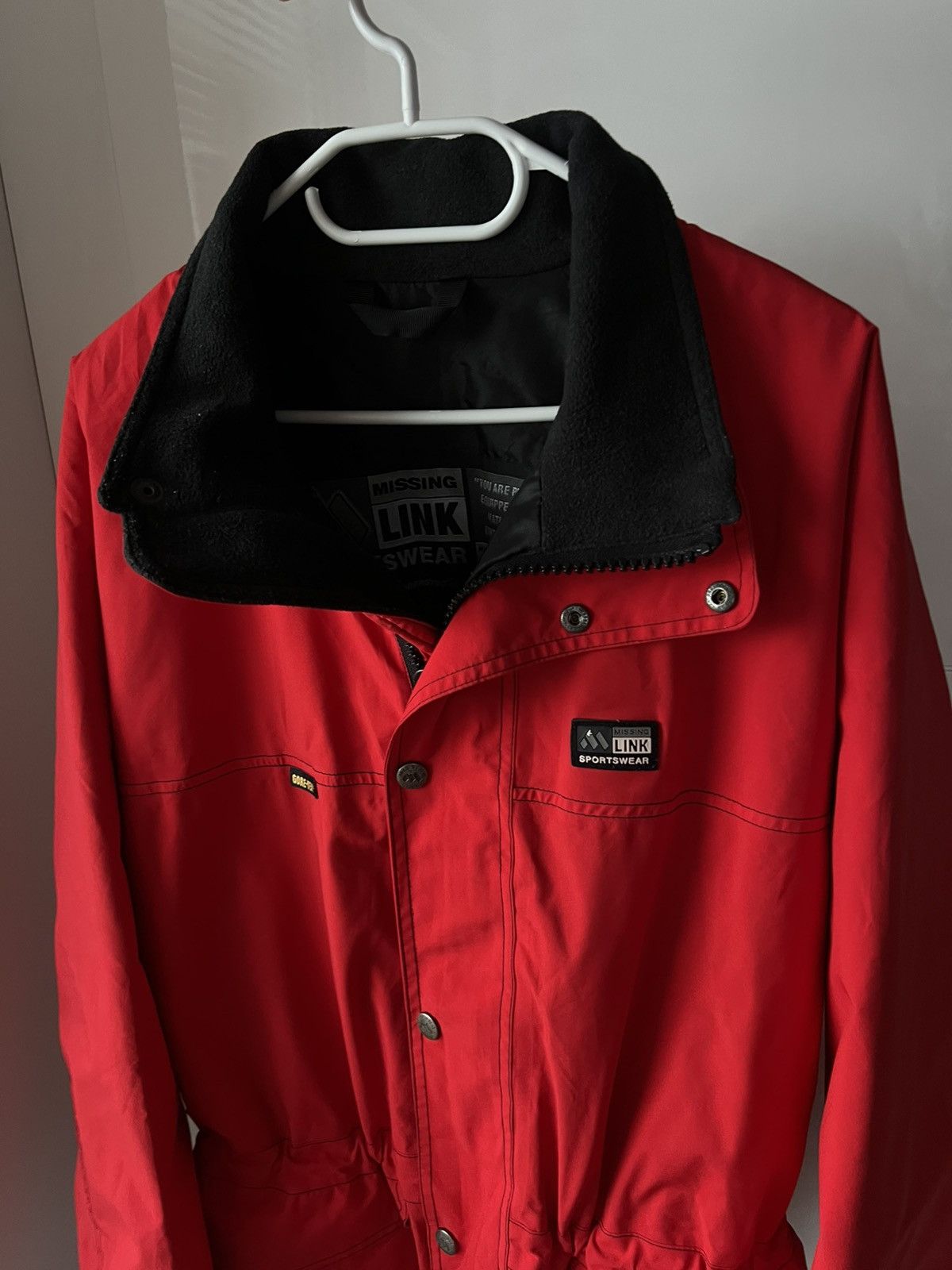 Goretex Vintage Missing Link Gore-Tex Shell Waterproof Jacket Size US M / EU 48-50 / 2 - 2 Thumbnail