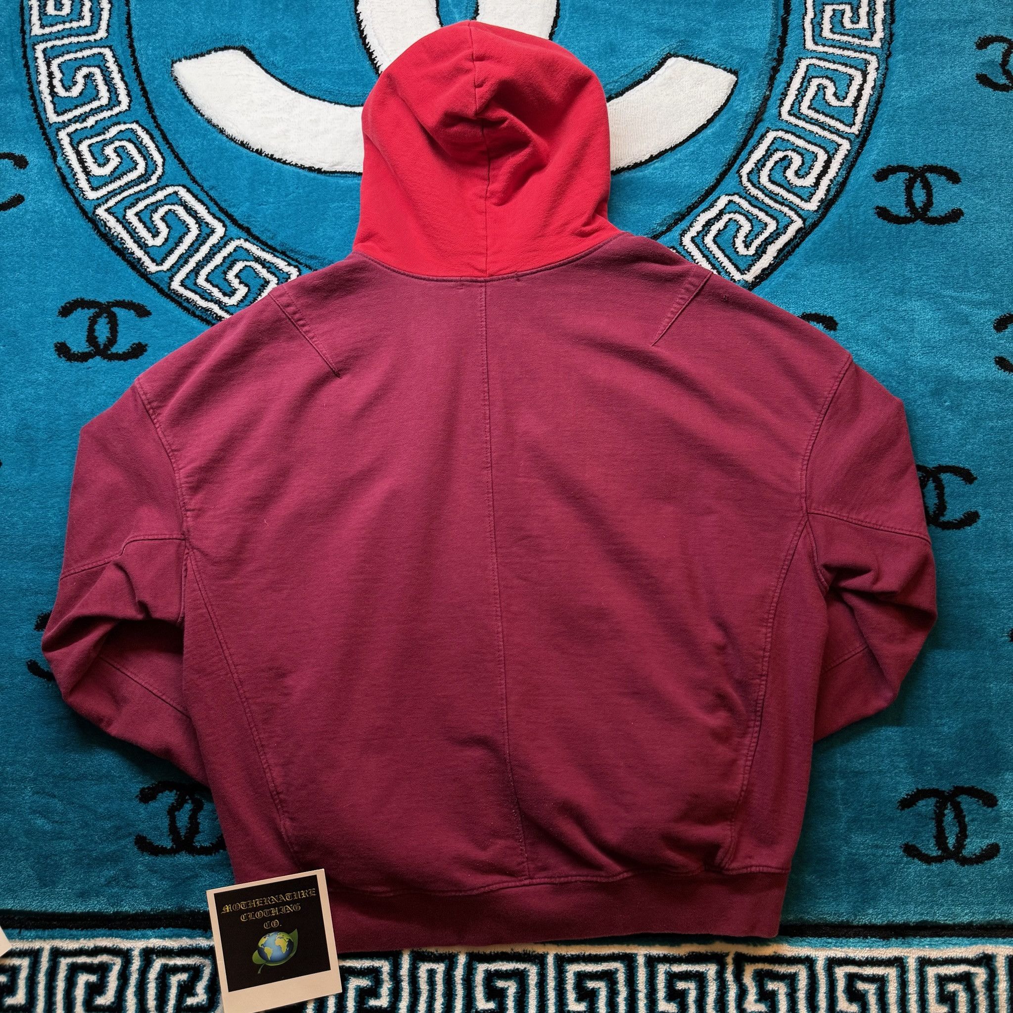 MNML TWO-TONE BOXY O/S L/S HOODIE Size US M / EU 48-50 / 2 - 2 Thumbnail