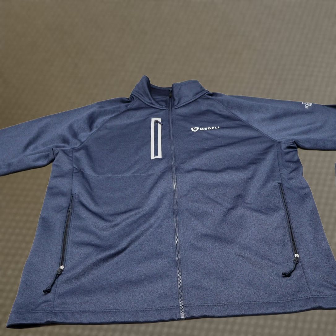 The North Face The North Face Jacket Mens L Blue Canyon Flats Fleece Full Zip Outdoor Hiking LOGO Size US L / EU 52-54 / 3 - 1 Thumbnail