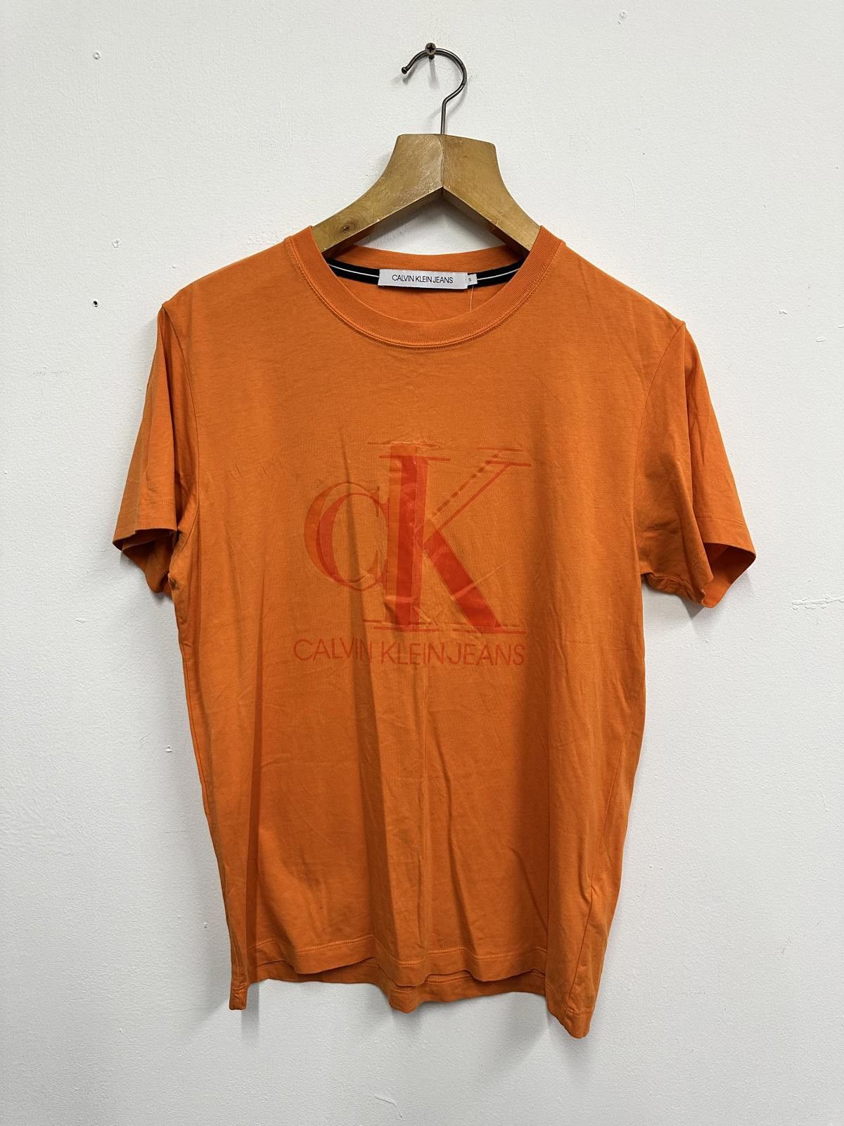 Other Calvin Klein Jeans Orange T-Shirt Size S Size US S / EU 44-46 / 1 - 1 Thumbnail