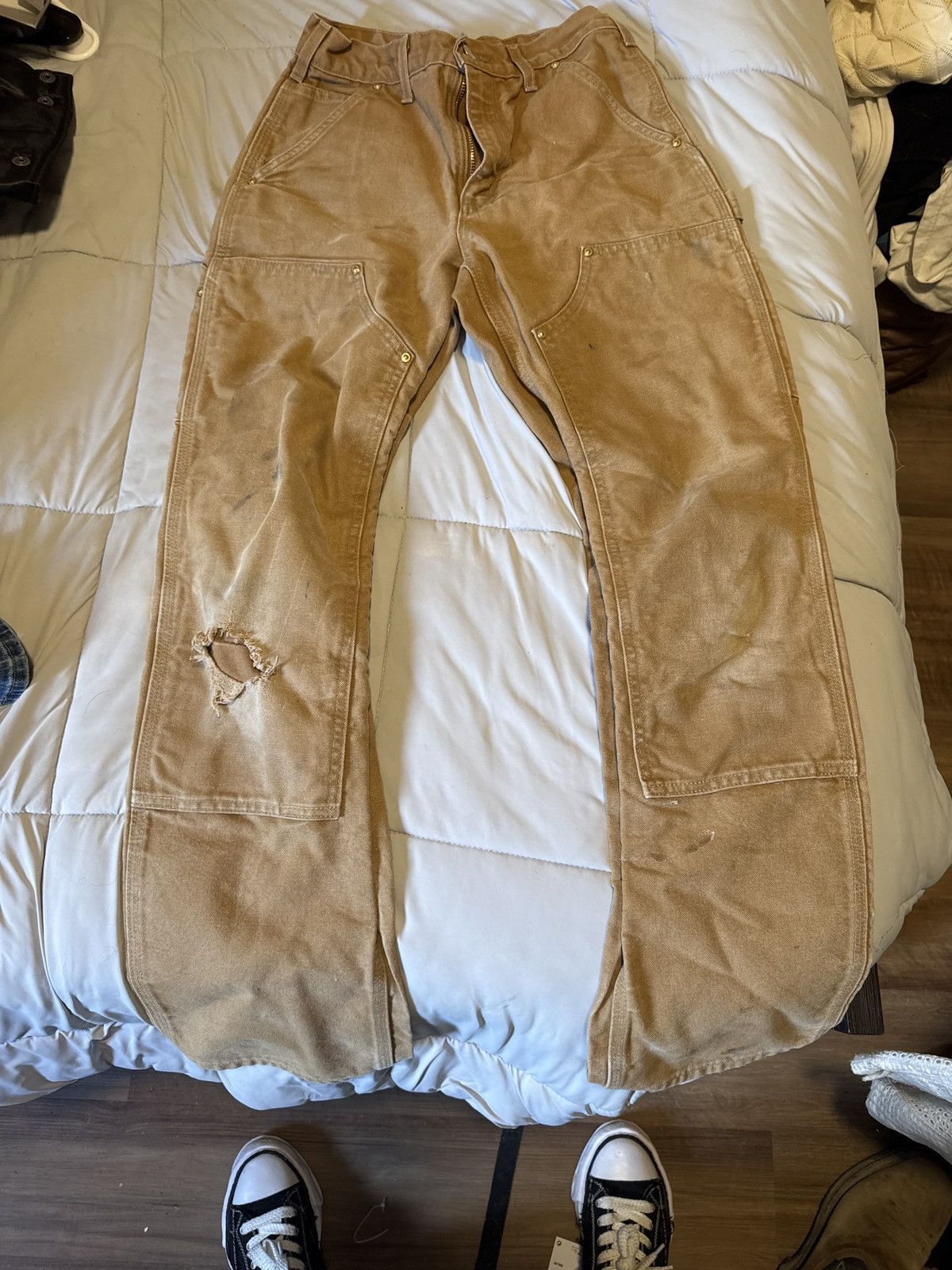 Carhartt × Vintage Vintage carhartt double knee pants Size US 28 / EU 44 - 1 Thumbnail