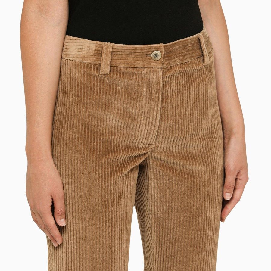 Dolce & Gabbana o1d2blof0824 Valvet Trousers in Sand Size 28" / US 6 / IT 42 - 5 Thumbnail