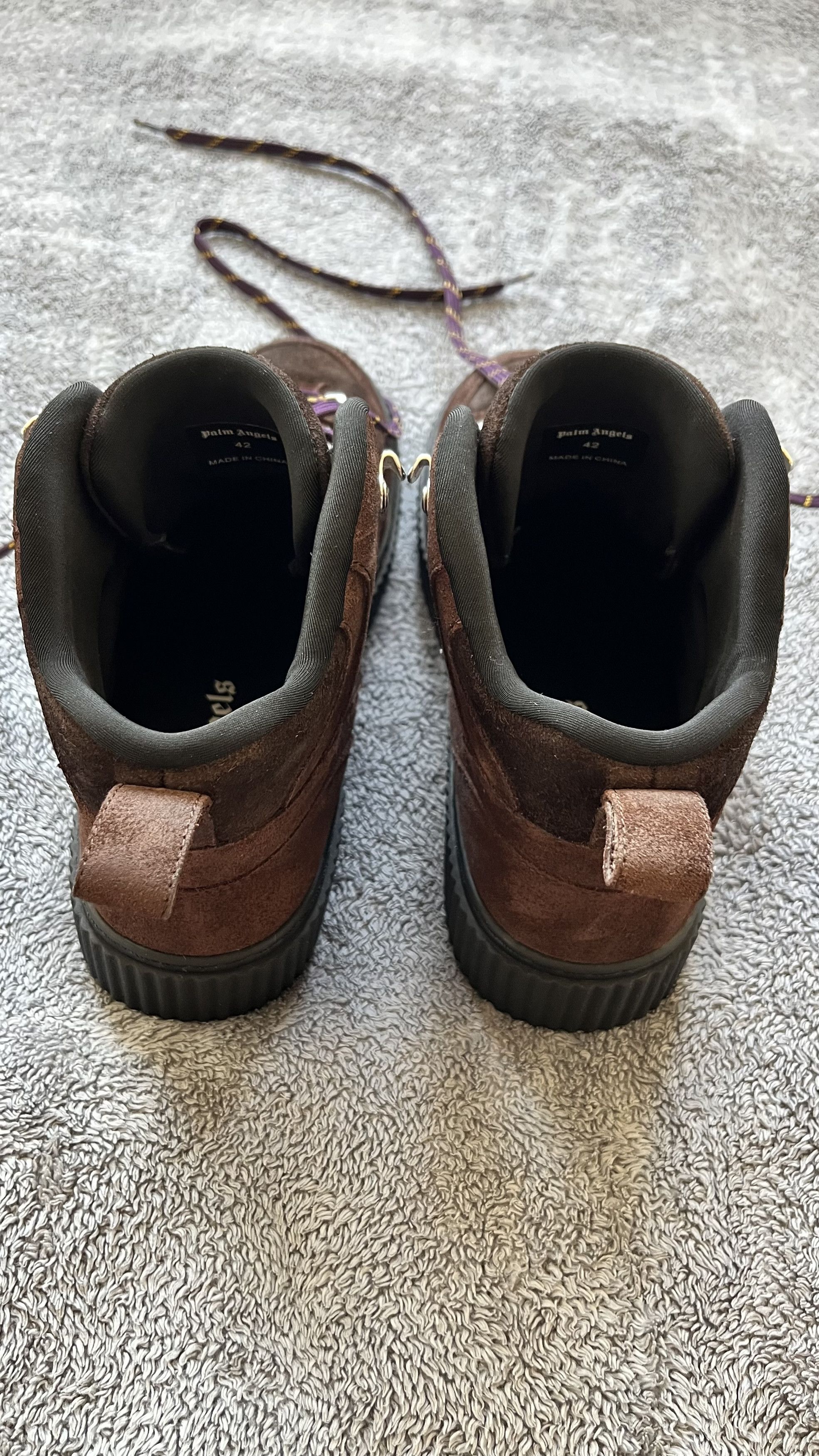 Palm Angels Palm Angels Brown Hiking Boots Size US 9 / EU 42 - 5 Thumbnail