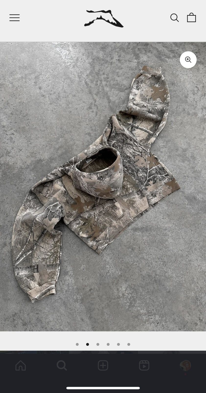 Akimbo Zip-Up Unisex Realtree Hoodie | EDGE