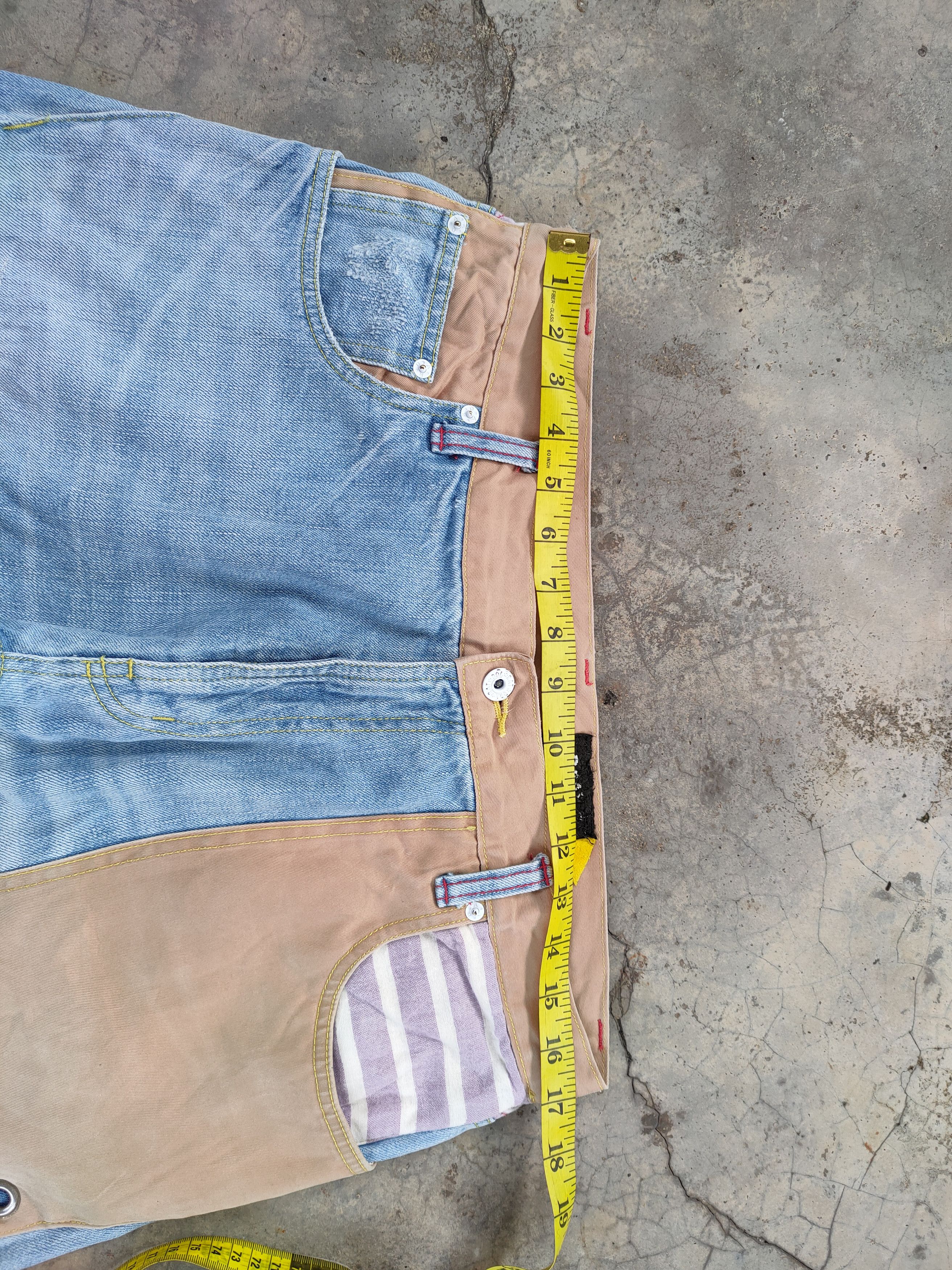 Japanese Brand # VINTAGE JAPANESE FADED BLUE JEANS DENIM PANTS Size US 34 / EU 50 - 6 Thumbnail