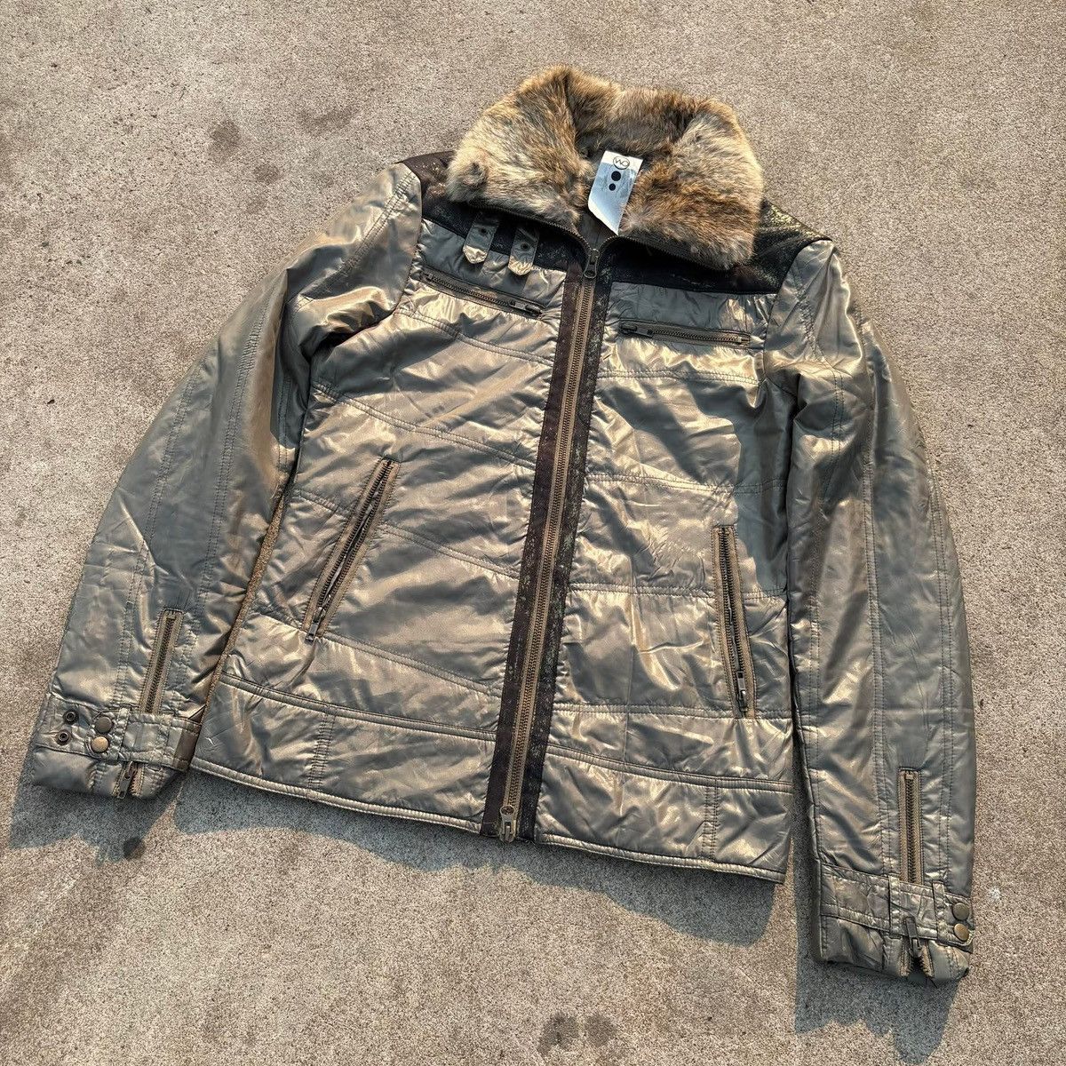 Le Grande Bleu (L.G.B.) Japanese Bondage Fur Vkei Jacket ASM LGB Inspired Size US M / EU 48-50 / 2 - 1 Thumbnail