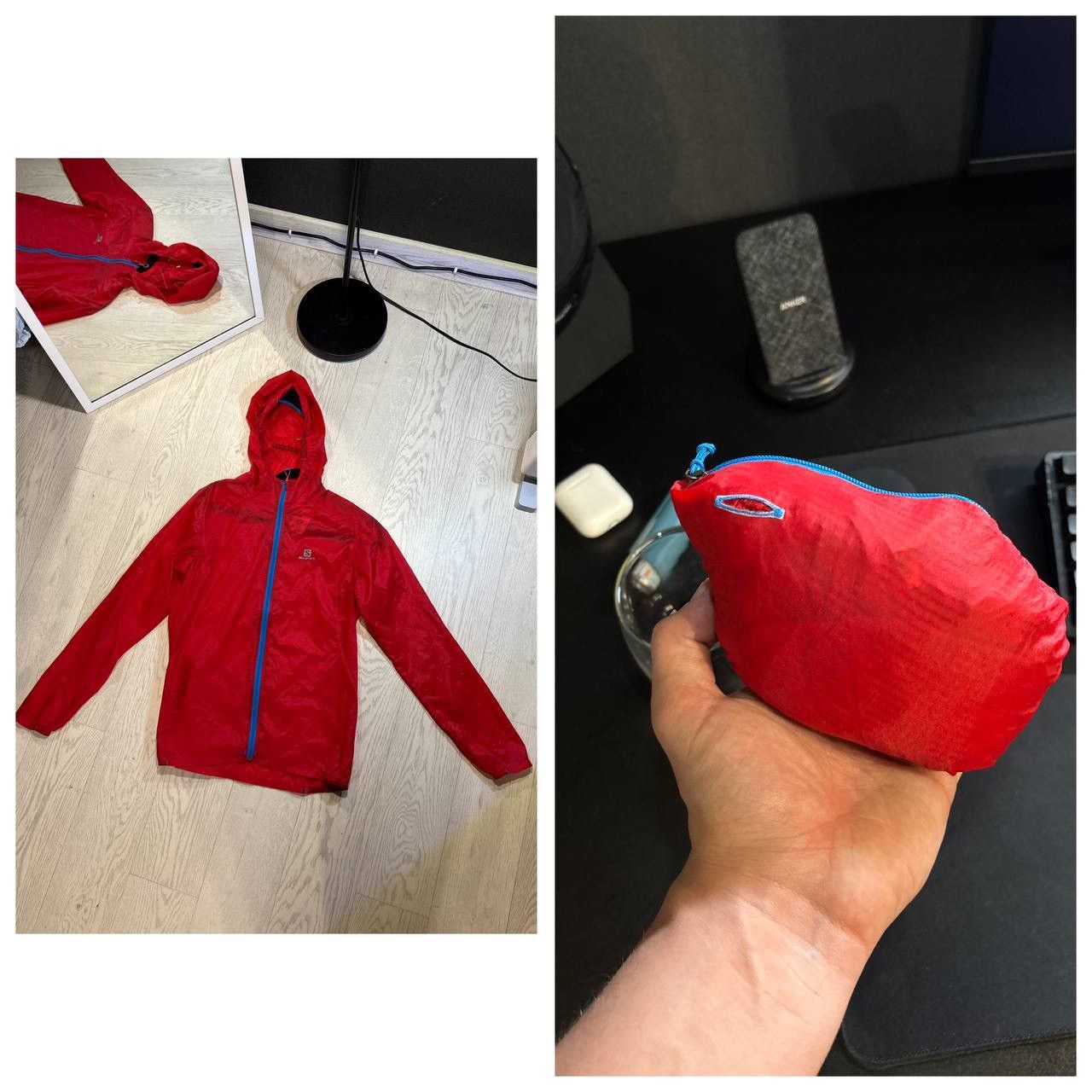 Salomon Salomon light jacket/mini bag Size:M Size US M / EU 48-50 / 2 - 1 Thumbnail