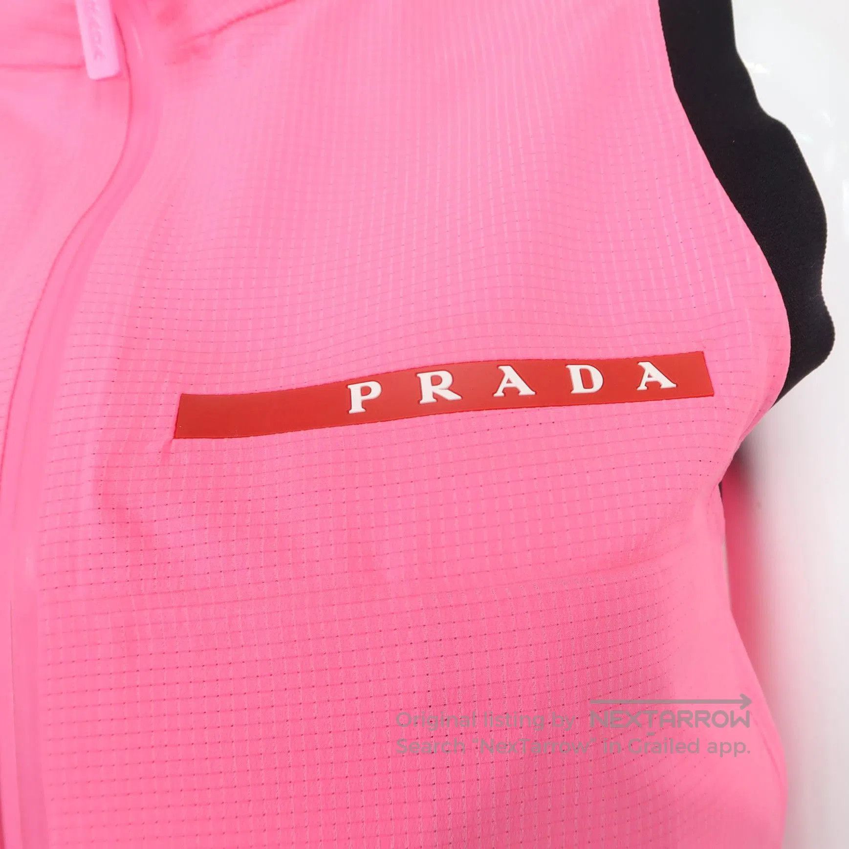 Prada Prada Colorblock Logo Zippered Vest . Size S / US 4 / IT 40 - 3 Thumbnail
