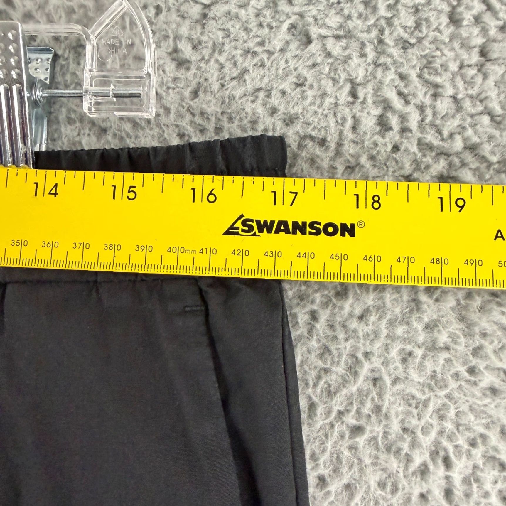 Everlane Everlane Easy Pant Mens 32 Black Cotton Straight Leg Pull On Casual Pants Regular Size US 34 / EU 50 - 4 Thumbnail