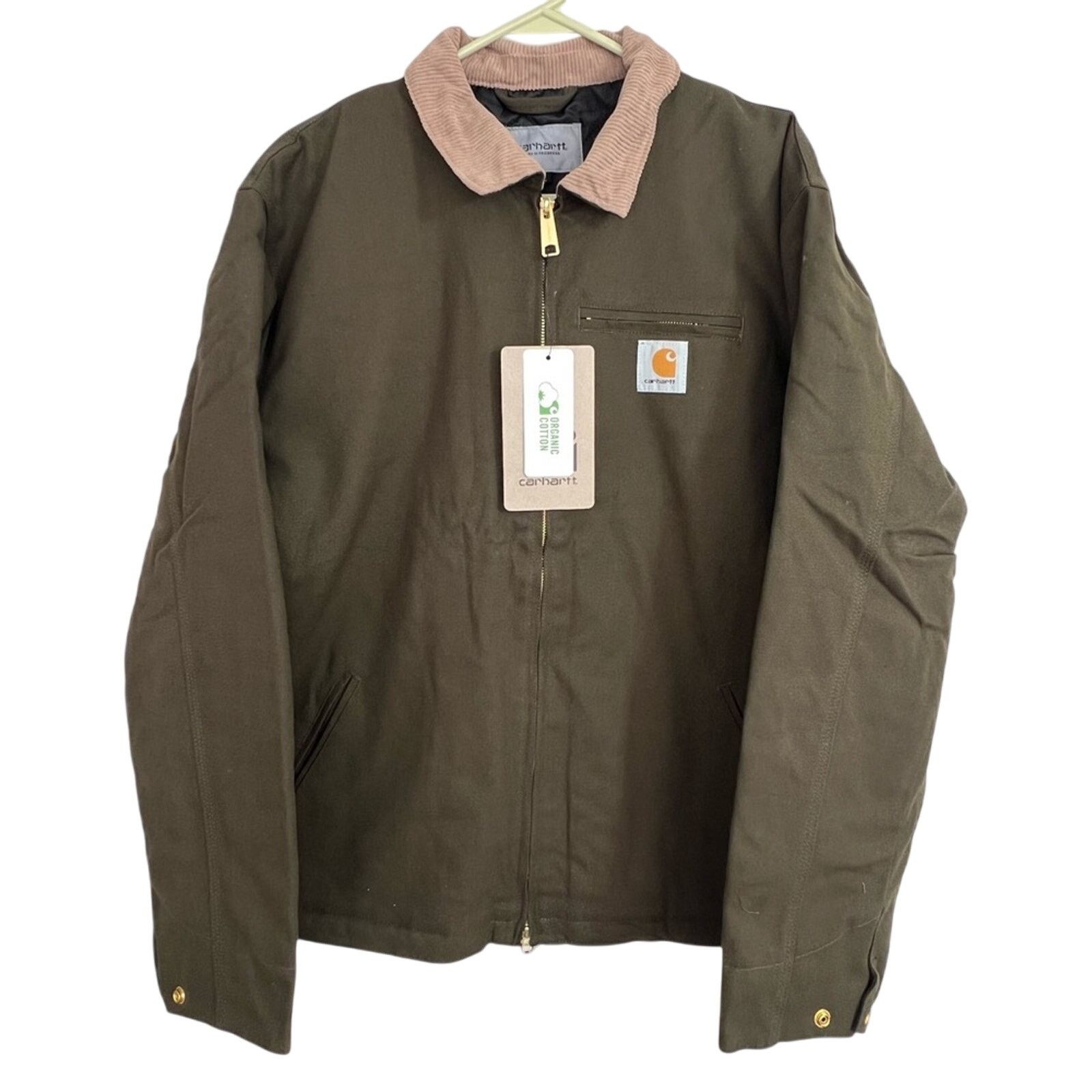 Carhartt Wip Carhartt WIP OG Detroit Jacket Olive Jacket Quilted