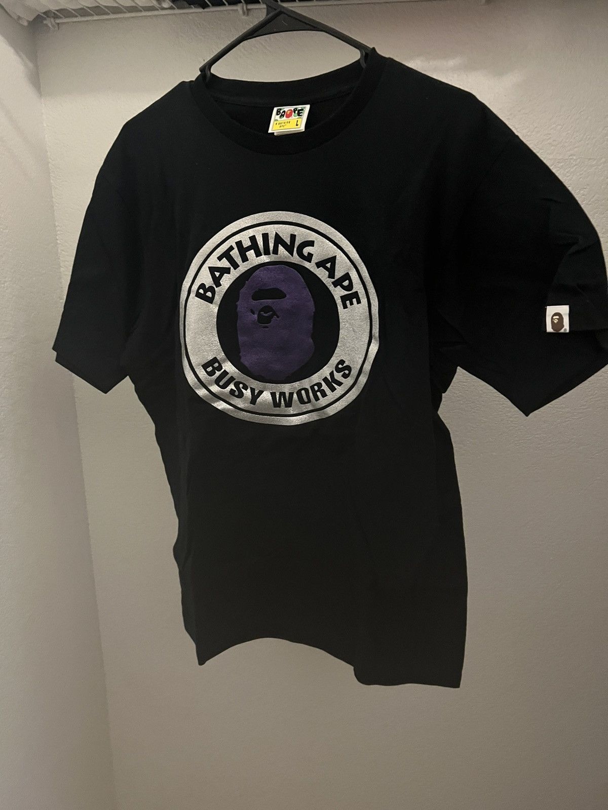 Bape Glitter Busy Works Tee Size US L / EU 52-54 / 3 - 1 Thumbnail