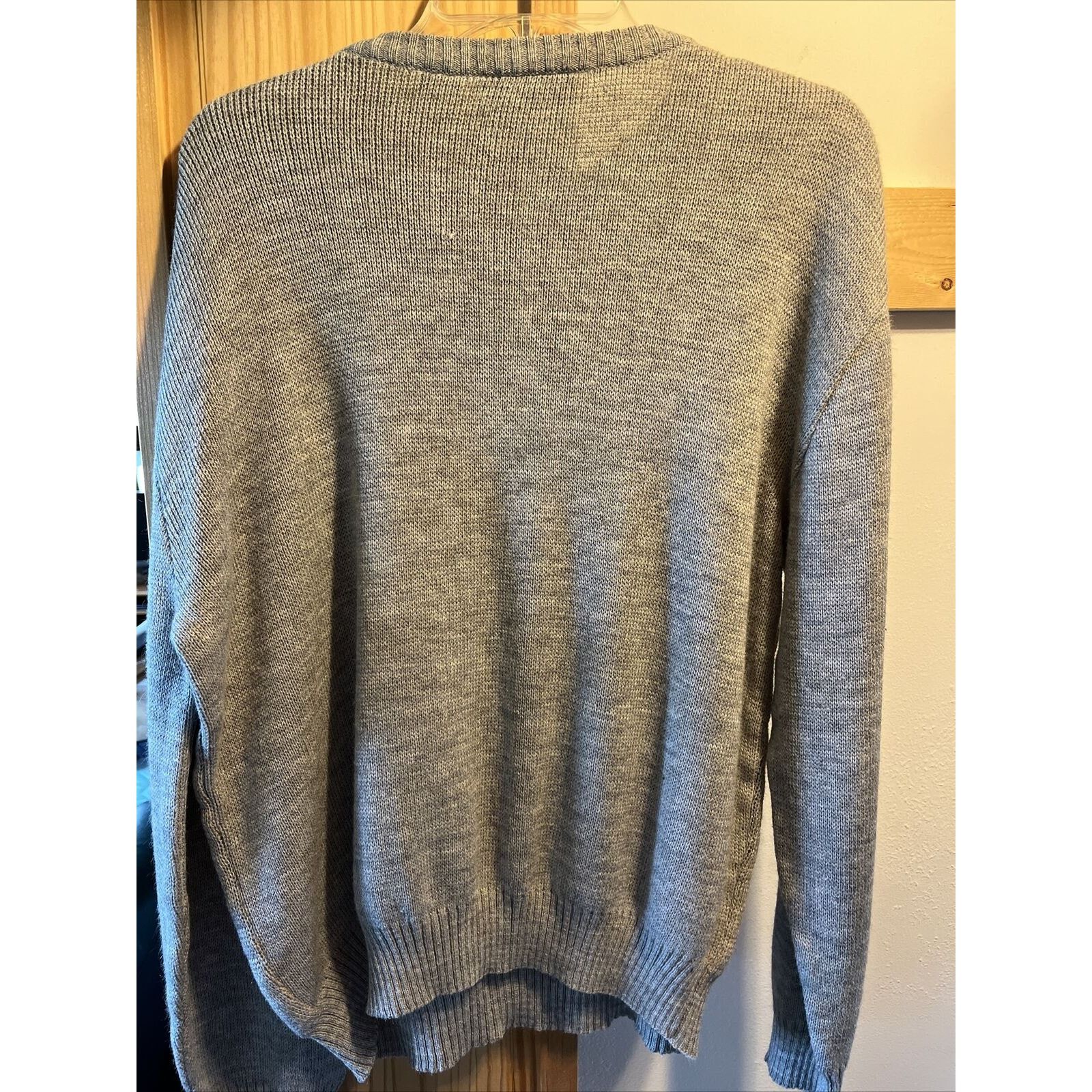 Other Rob Winter Size XL Sweater Gray Argyle Mens Acrylic Pullover Size US XL / EU 56 / 4 - 10 Thumbnail