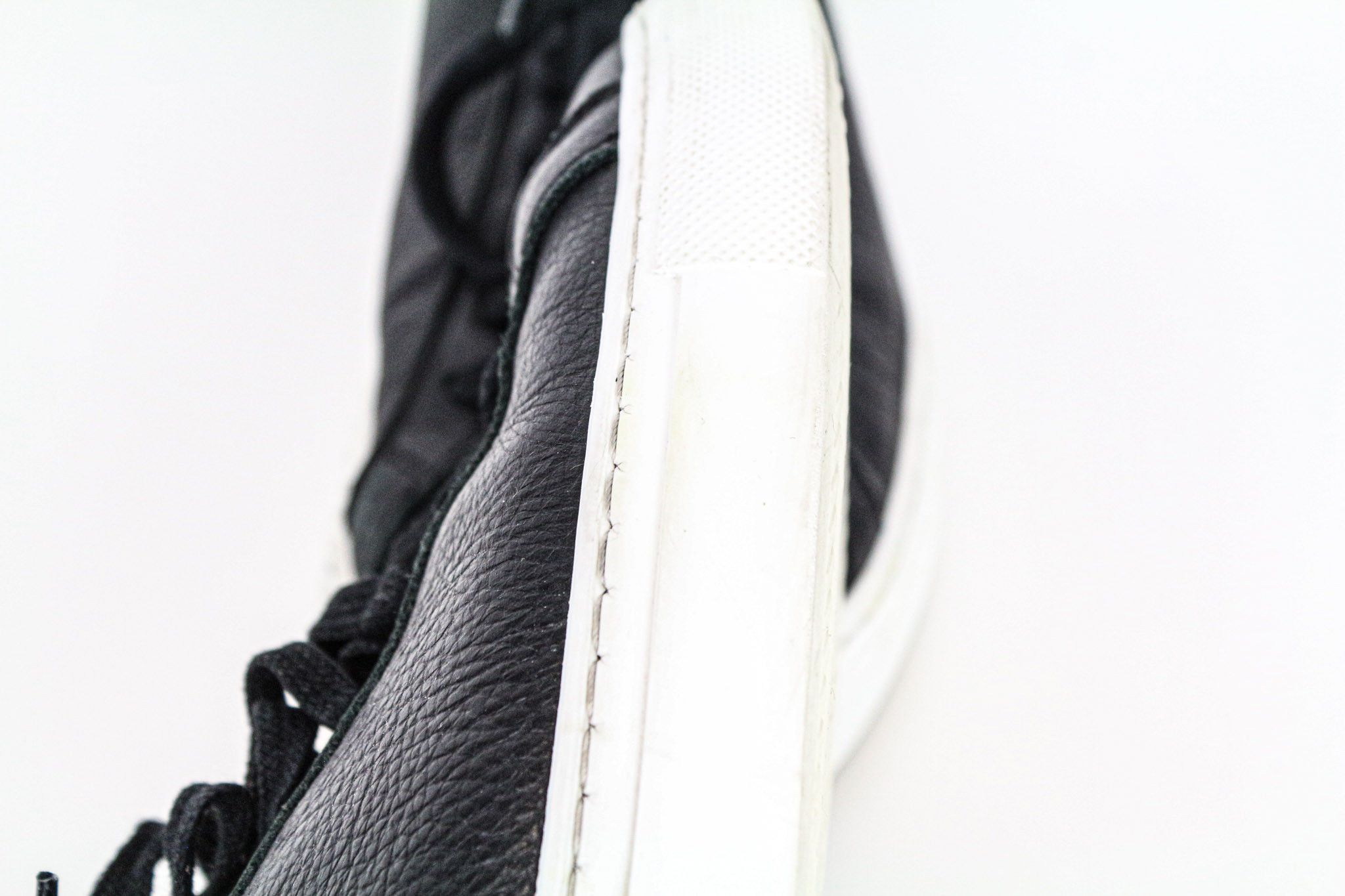 Suitsupply EU42 Black Grained Leather Sneakers 74315 Size US 9 / EU 42 - 14 Thumbnail