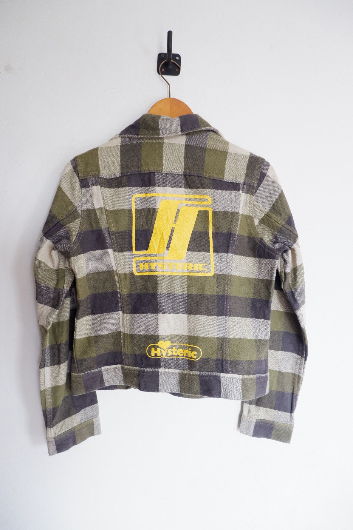 Hysteric Glamour Vintage 2000s Hysteric Glamour Plaid Flannel Jacket Size US S / EU 44-46 / 1 - 1 Thumbnail