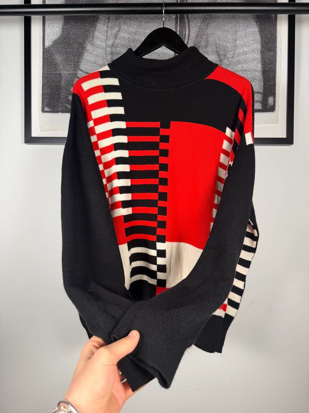 Enfants Riches Deprimes 🚭GRAIL🚭 ERD LORO PIANA 1/10 2018 RUNWAY “BAUHAUS” SWEATER Size US L / EU 52-54 / 3 - 8 Thumbnail