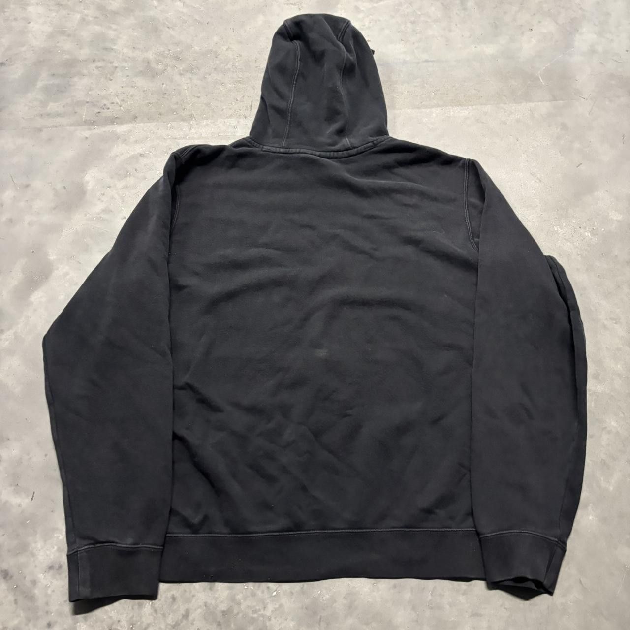 Nike × Vintage Crazy Vintage Y2K/2000s Black Nike Streetwear Essential Hoodie! Size US XL / EU 56 / 4 - 7 Thumbnail