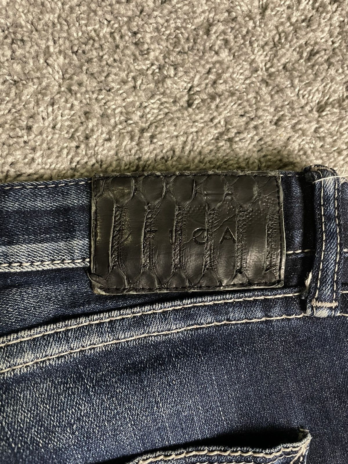 GOSTAR DE FUGA Fuga Skinny Dyed Seasoned Denim Size US 32 / EU 48 - 15 Thumbnail