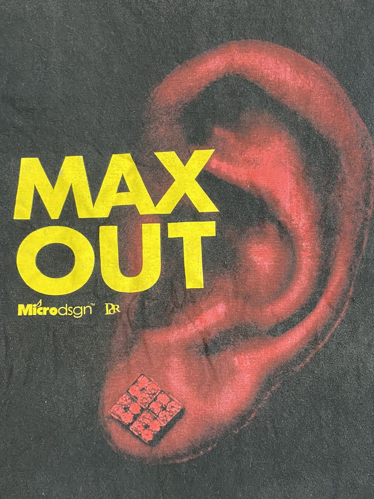 Rap Tees Micro tour 2008 max out promo t shirt Size US XL / EU 56 / 4 - 4 Thumbnail