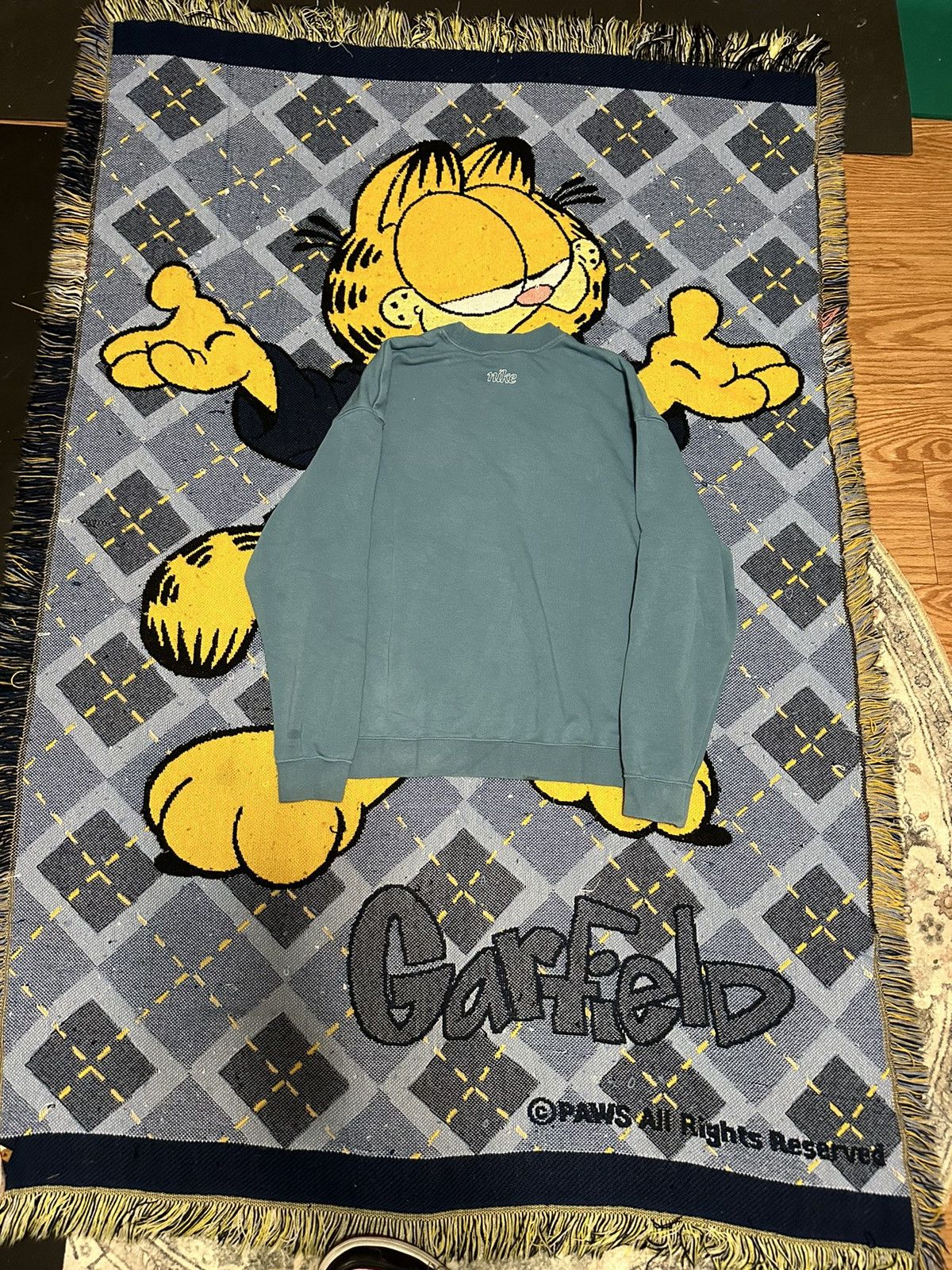 Nike Y2K Big Swoosh Nike Sweater Size US XS / EU 42 / 0 - 3 Thumbnail