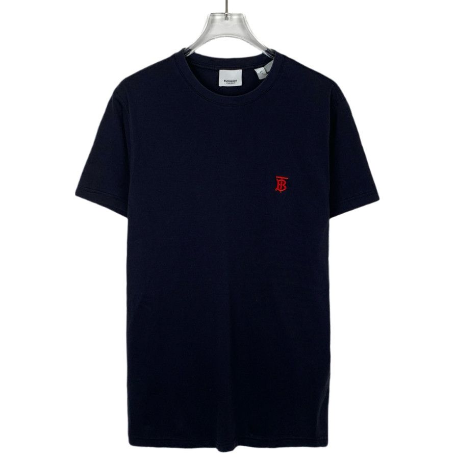 Burberry Burberry T-Shirt Dark Embroidered Cotton Tee (Size XS) Size US XS / EU 42 / 0 - 1 Thumbnail