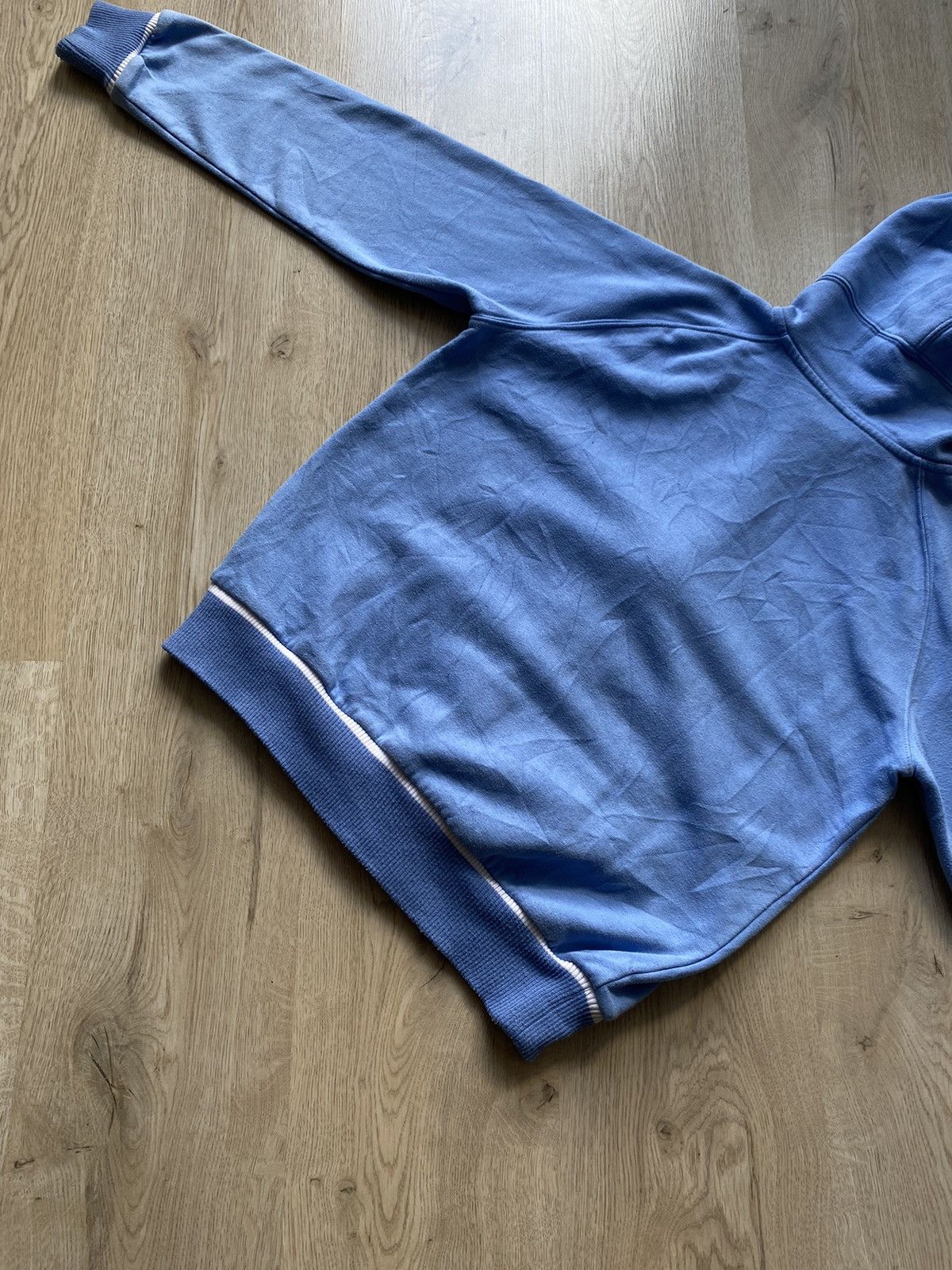 Japanese Brand × Nike × Vintage Nike Vintage Zip Hoodie Carolina Big Logo Japanese Hype Rare Size US S / EU 44-46 / 1 - 10 Thumbnail