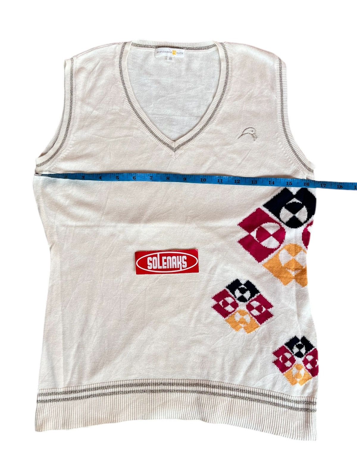 Mandarina Duck 00s Mandarina Duck Y2K luxury sleeveless rare Size XS / US 0-2 / IT 36-38 - 6 Thumbnail
