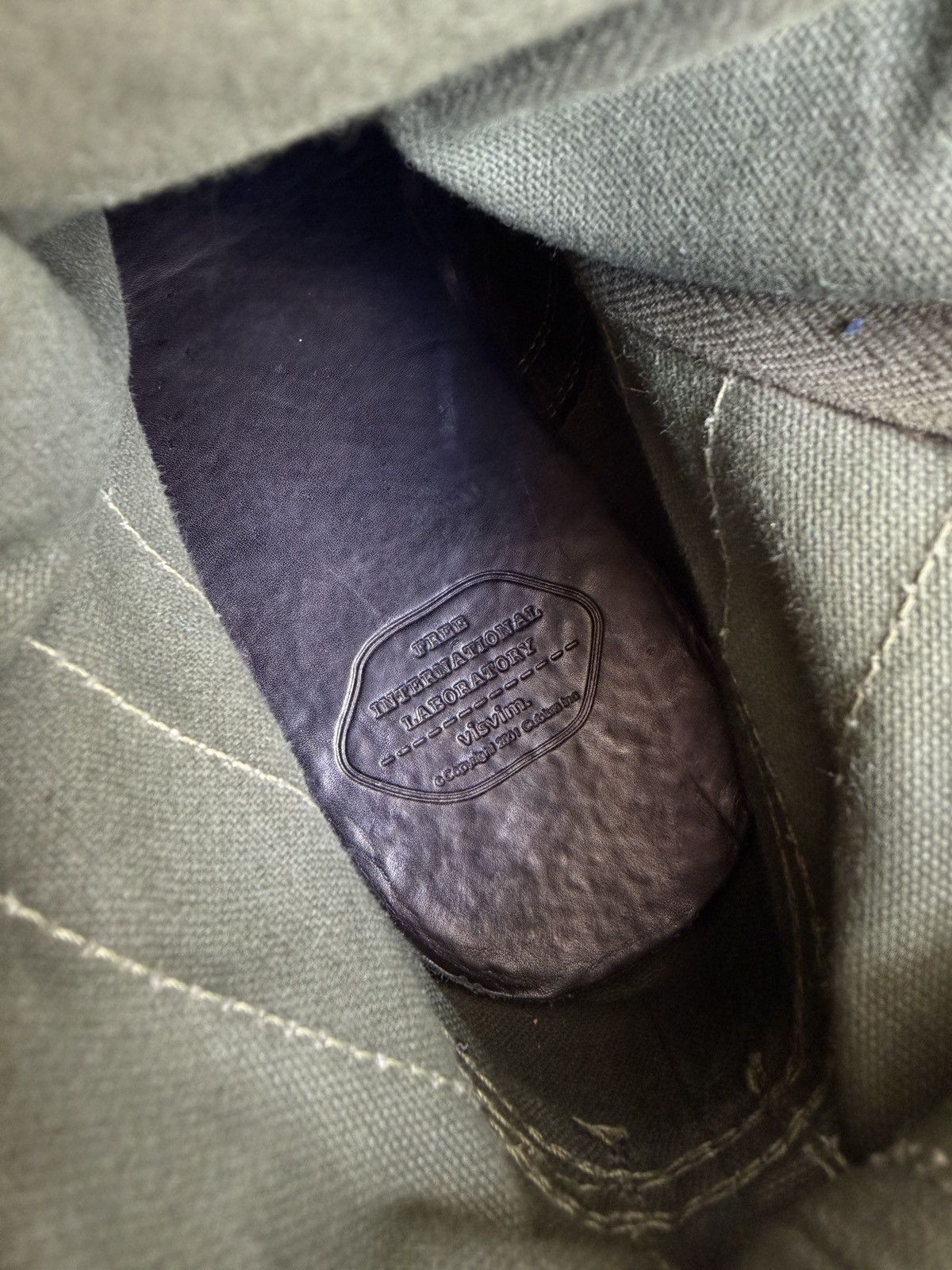 Visvim Khaki (olive) 7Holes 73’folk boot Size US 10 / EU 43 - 14 Thumbnail