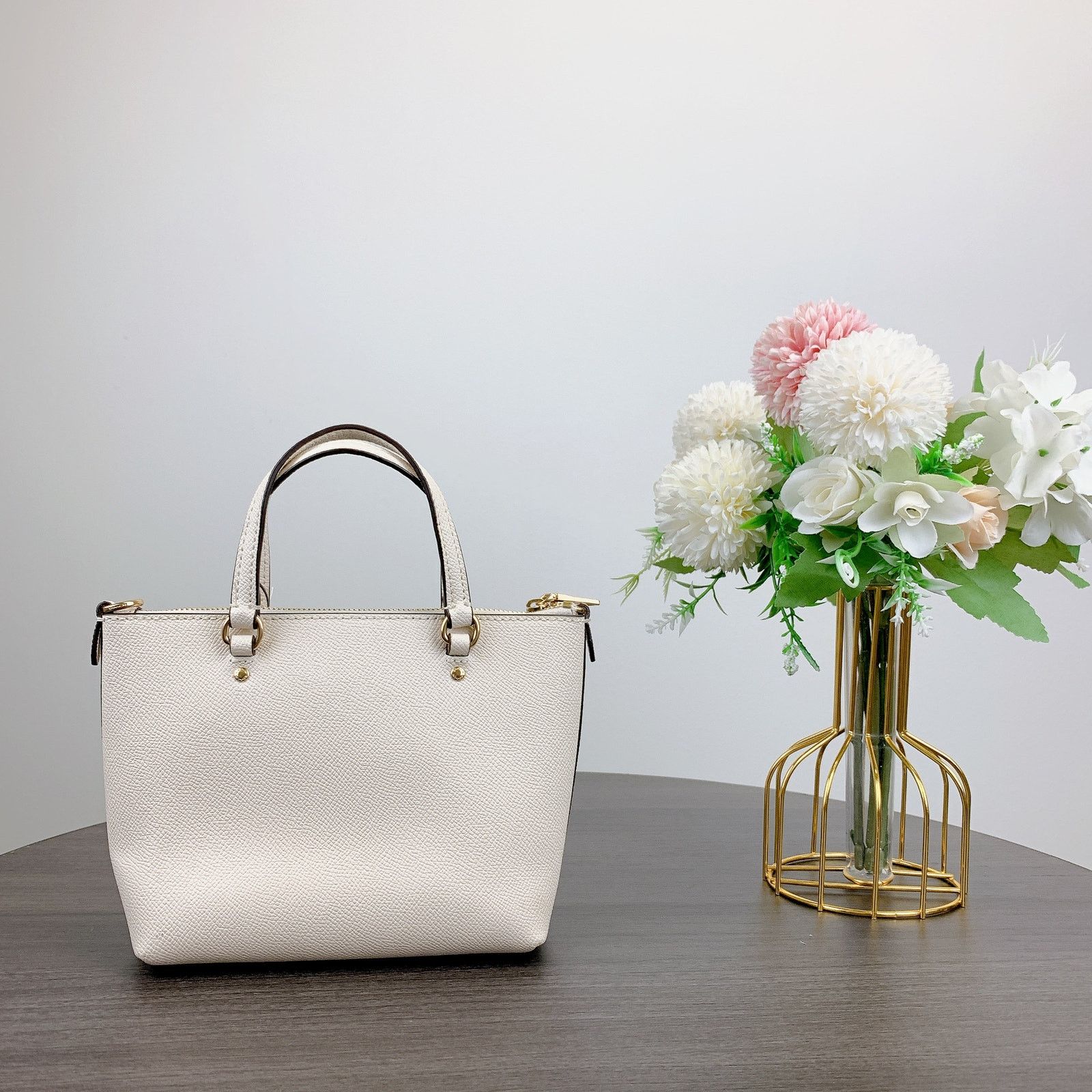 Coach Coach C9948 Mini Gallery Crossbody In Gold/Chalk Size ONE SIZE - 3 Thumbnail