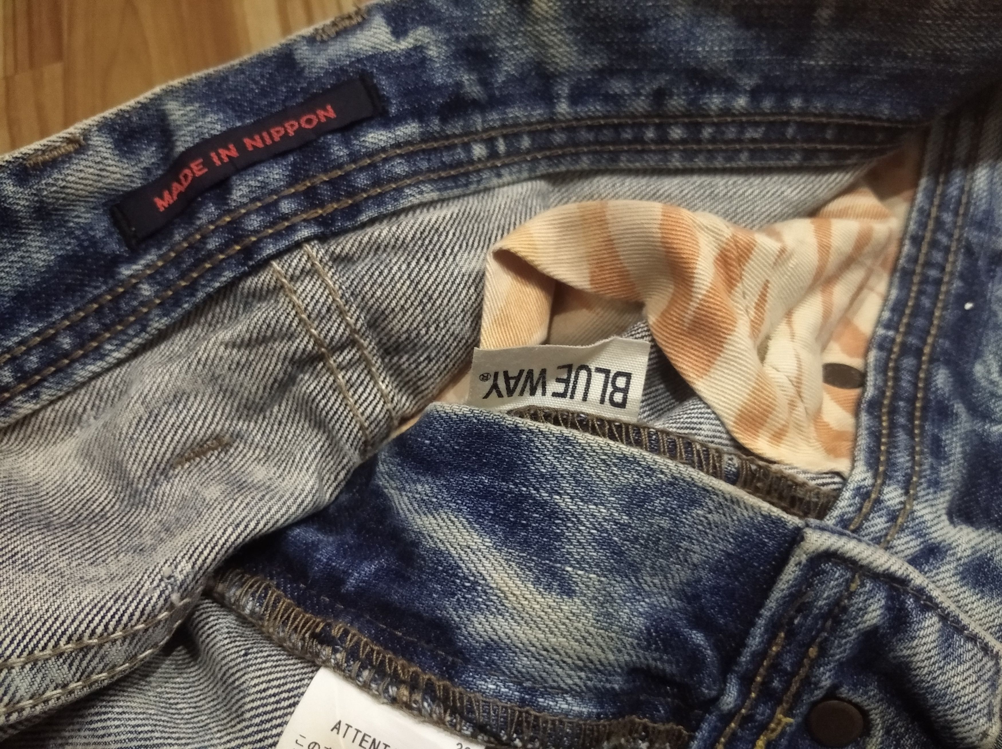 Hysteric Glamour × Japanese Brand Vintage Japanese Brand Blue Way Distressed Flare Jeans Size US 30 / EU 46 - 5 Thumbnail