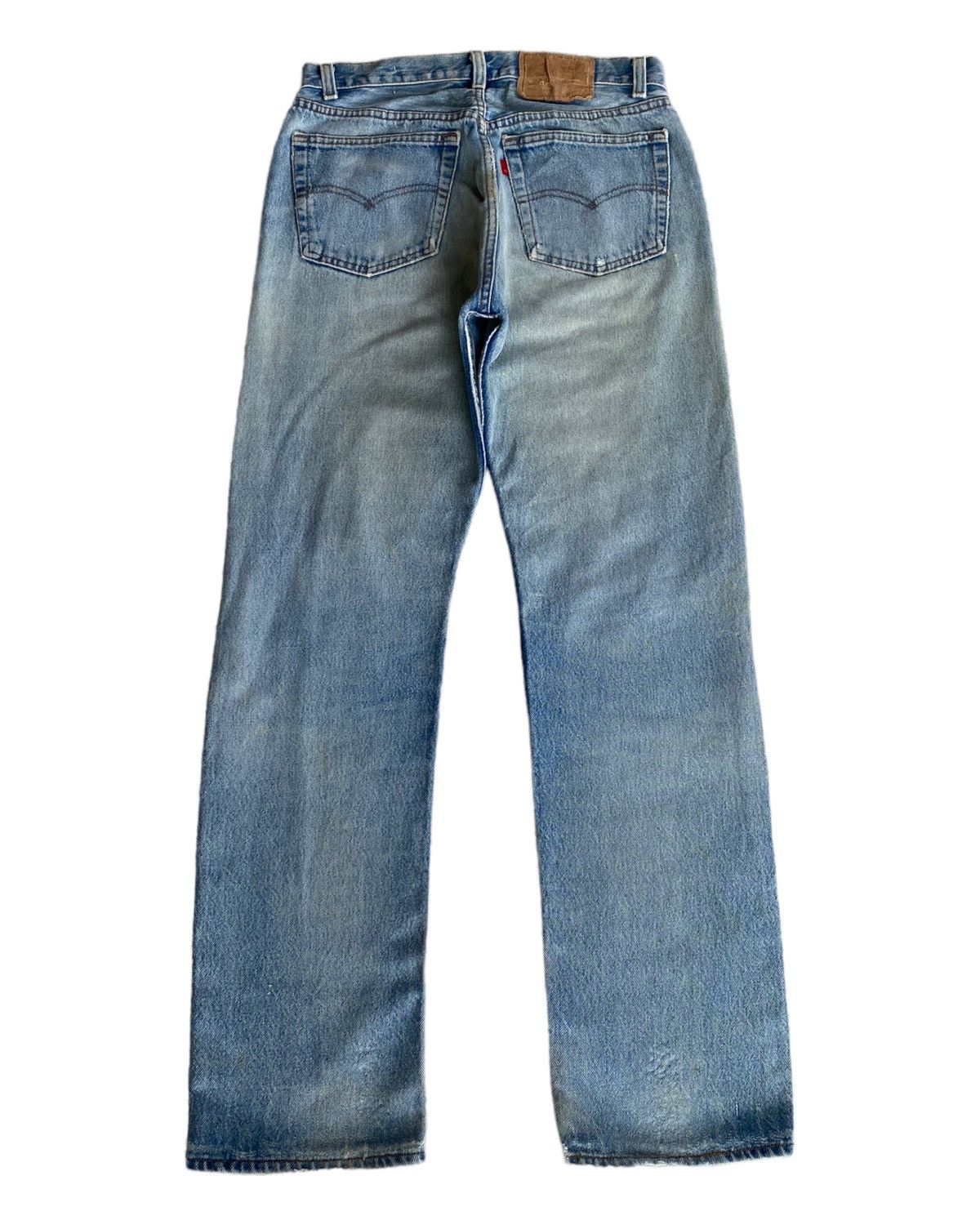 Levi's × Levi's Vintage Clothing LEVIS 501 RINDEM DISTRESSED DENIM JEANS VINTAGE Size US 30 / EU 46 - 4 Thumbnail