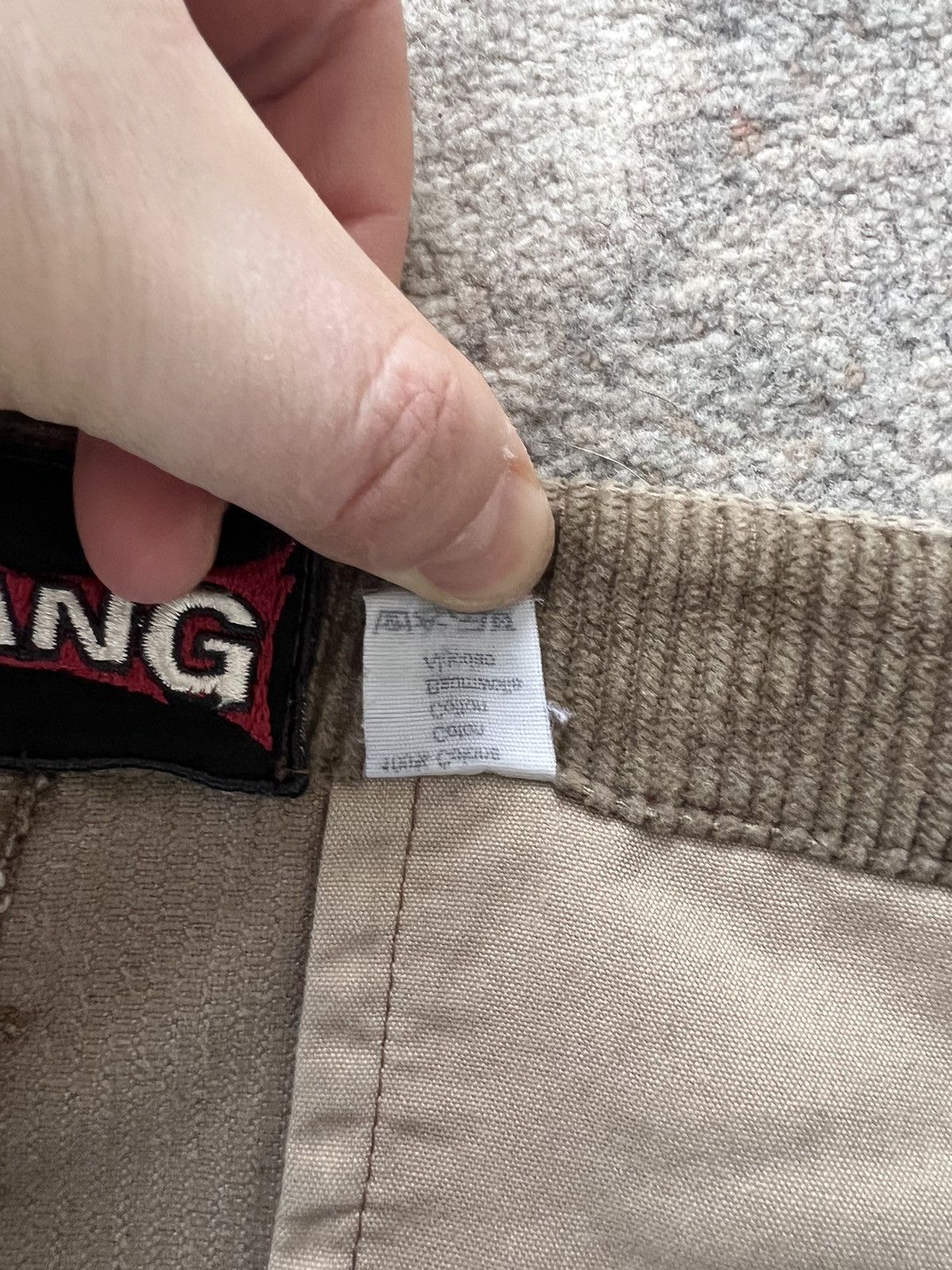Vintage Vintage Gang Velvet Cargo Pants Size US 32 / EU 48 - 7 Thumbnail