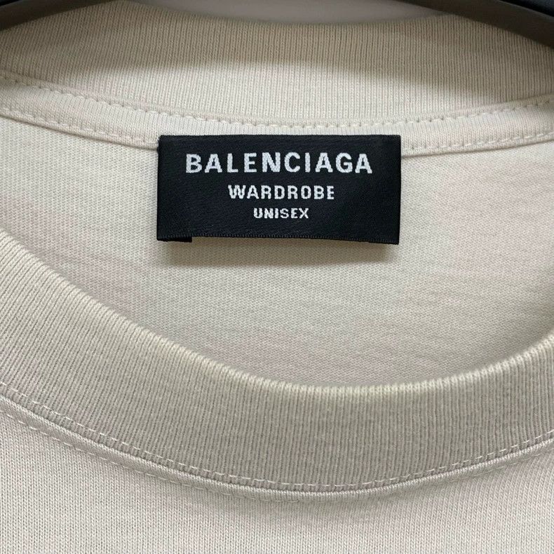 Balenciaga Balenciaga Chest letter logo short sleeve Size US L / EU 52-54 / 3 - 2 Thumbnail