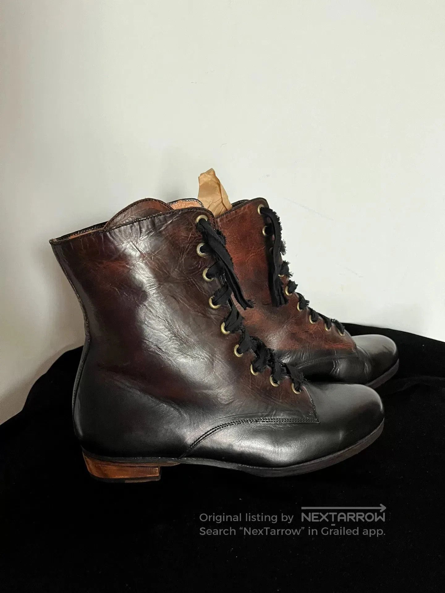 munoz vrandecic Munoz Vrandecic Handmade Leather Shoes 37. Size US 6 / IT 36 - 1 Thumbnail