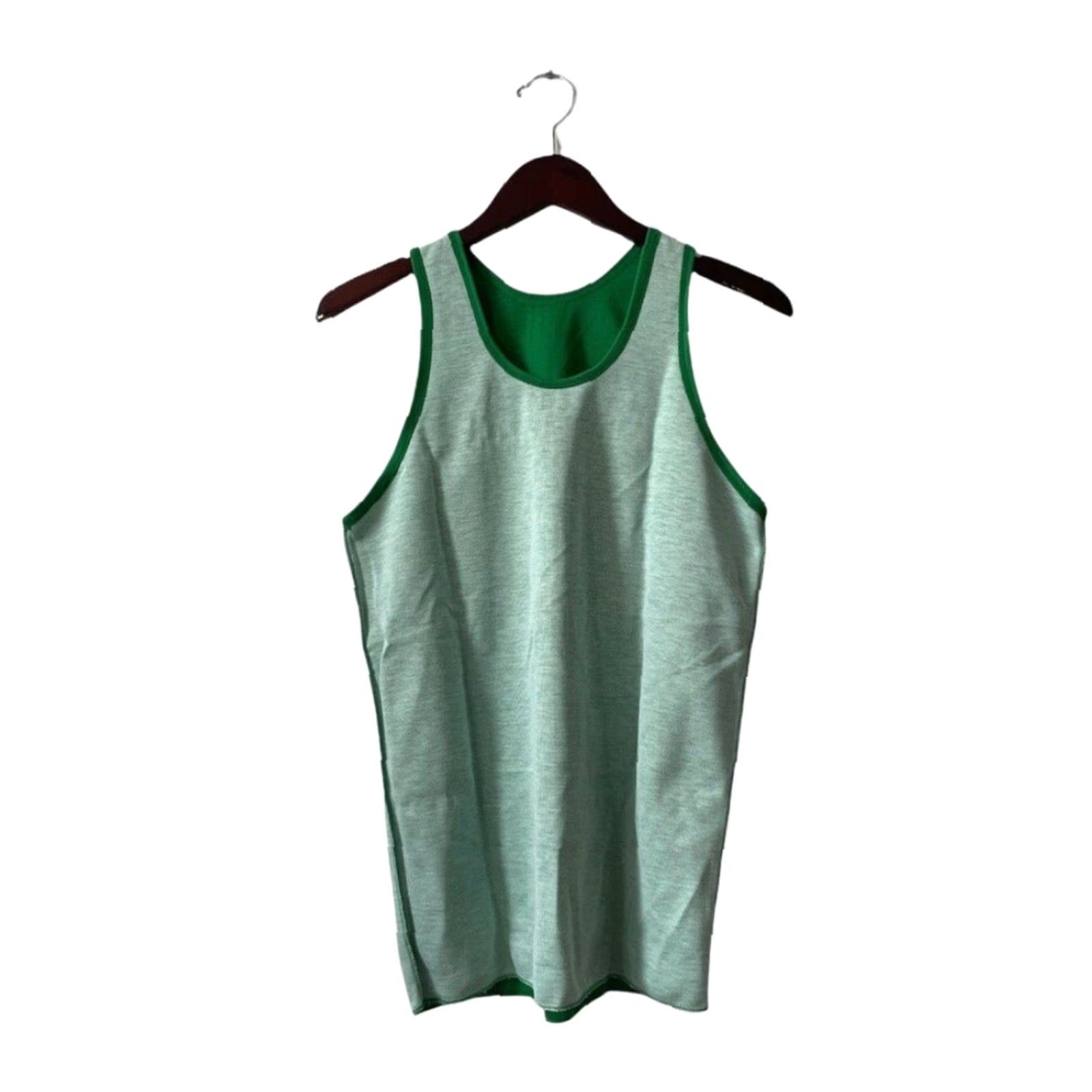 Russell Athletic VINTAGE Russell Athletic Reversible Tank Top Jersey Mens Large Green 80s 70s 90s Deadstock WS 26" Long NWOT Basketball Shirt Size US L / EU 52-54 / 3 - 5 Thumbnail