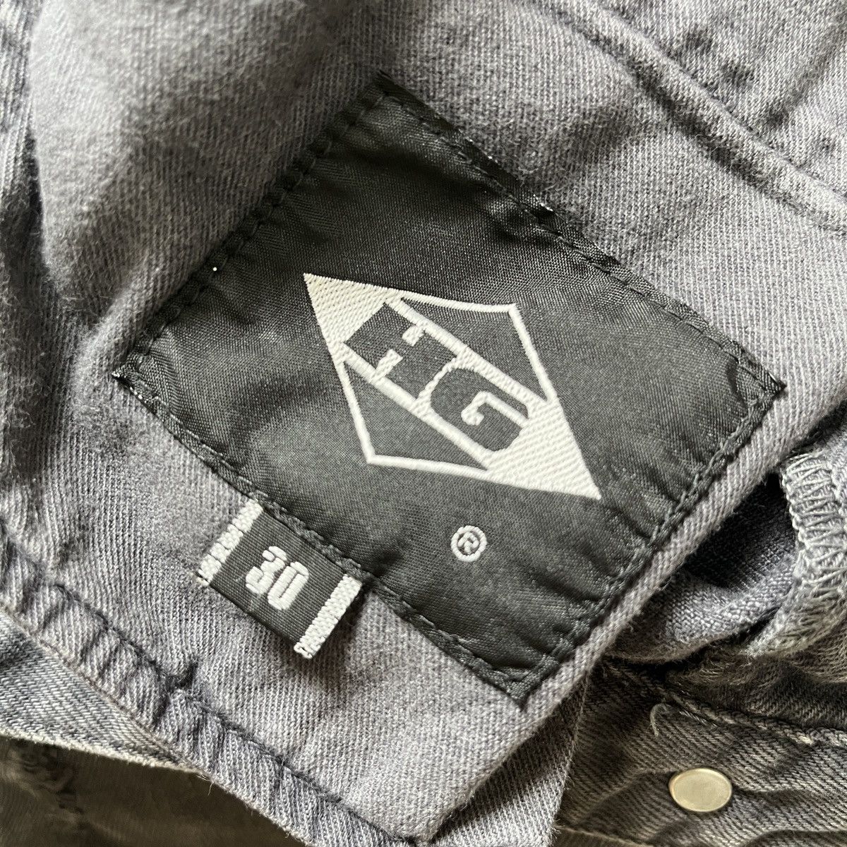 Hysteric Glamour × If Six Was Nine Tokyo Harajuku Hysteric Glamour Distressed Denim Patches Size US 30 / EU 46 - 21 Thumbnail