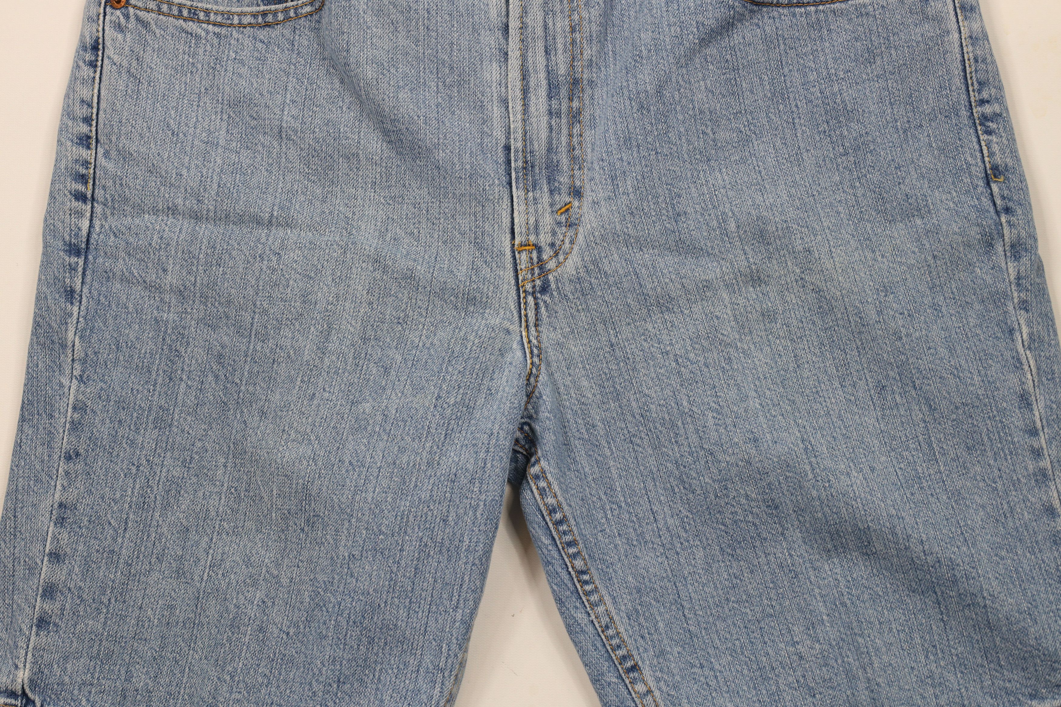 Levi's × Vintage Vintage Y2K Levis 505 Denim Jean Shorts Jorts Blue Cotton Size US 36 / EU 52 - 3 Thumbnail