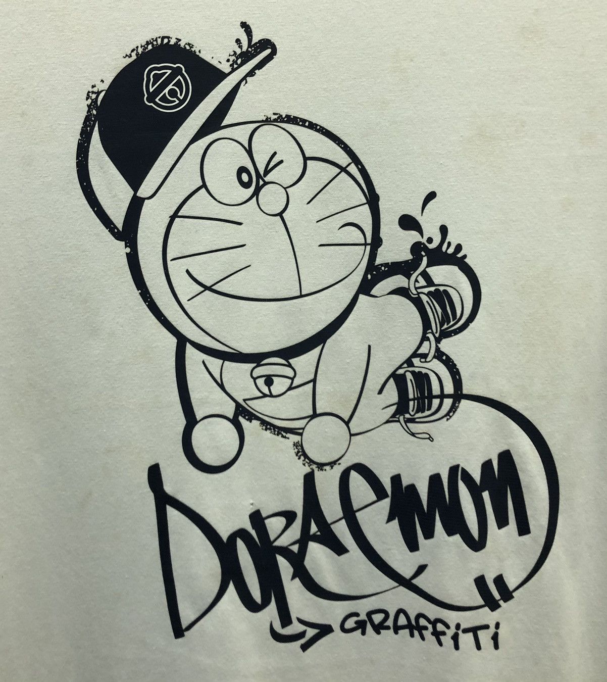 Anime HLA Doraemon Graffiti T-Shirt Size US L / EU 52-54 / 3 - 3 Thumbnail