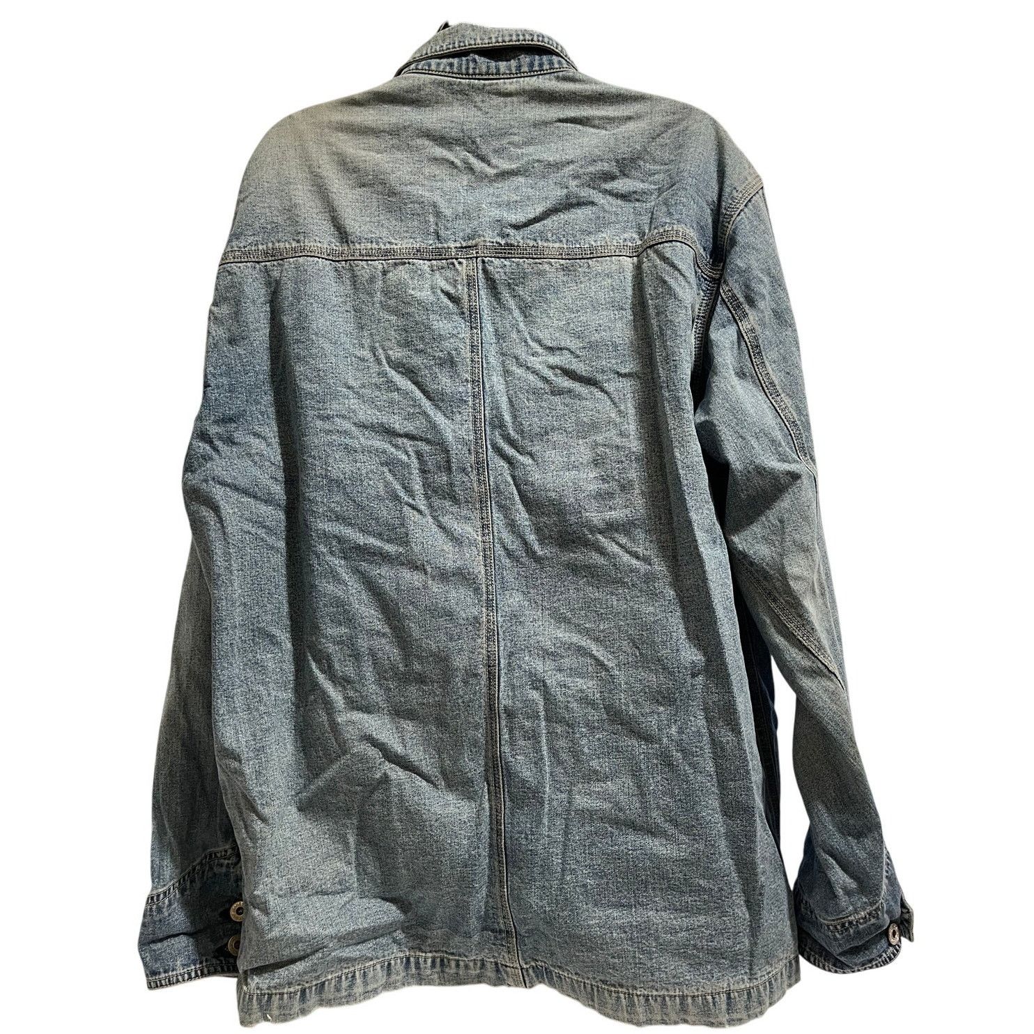 Gap Vintage Gap Denim Jacket / Over Shirt - 100% Cotton Medium Size M / US 6-8 / IT 42-44 - 7 Thumbnail
