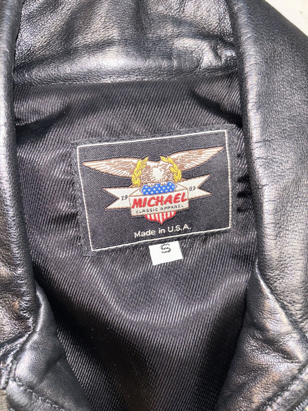 Vintage Vintage Leather “Mitsubishi” Jacket Size US S / EU 44-46 / 1 - 5 Thumbnail