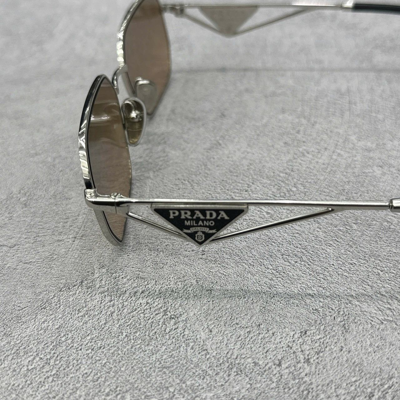 Prada PRADA 0PR A51S 1BC8J1 SUNGLASSES Size ONE SIZE - 5 Thumbnail