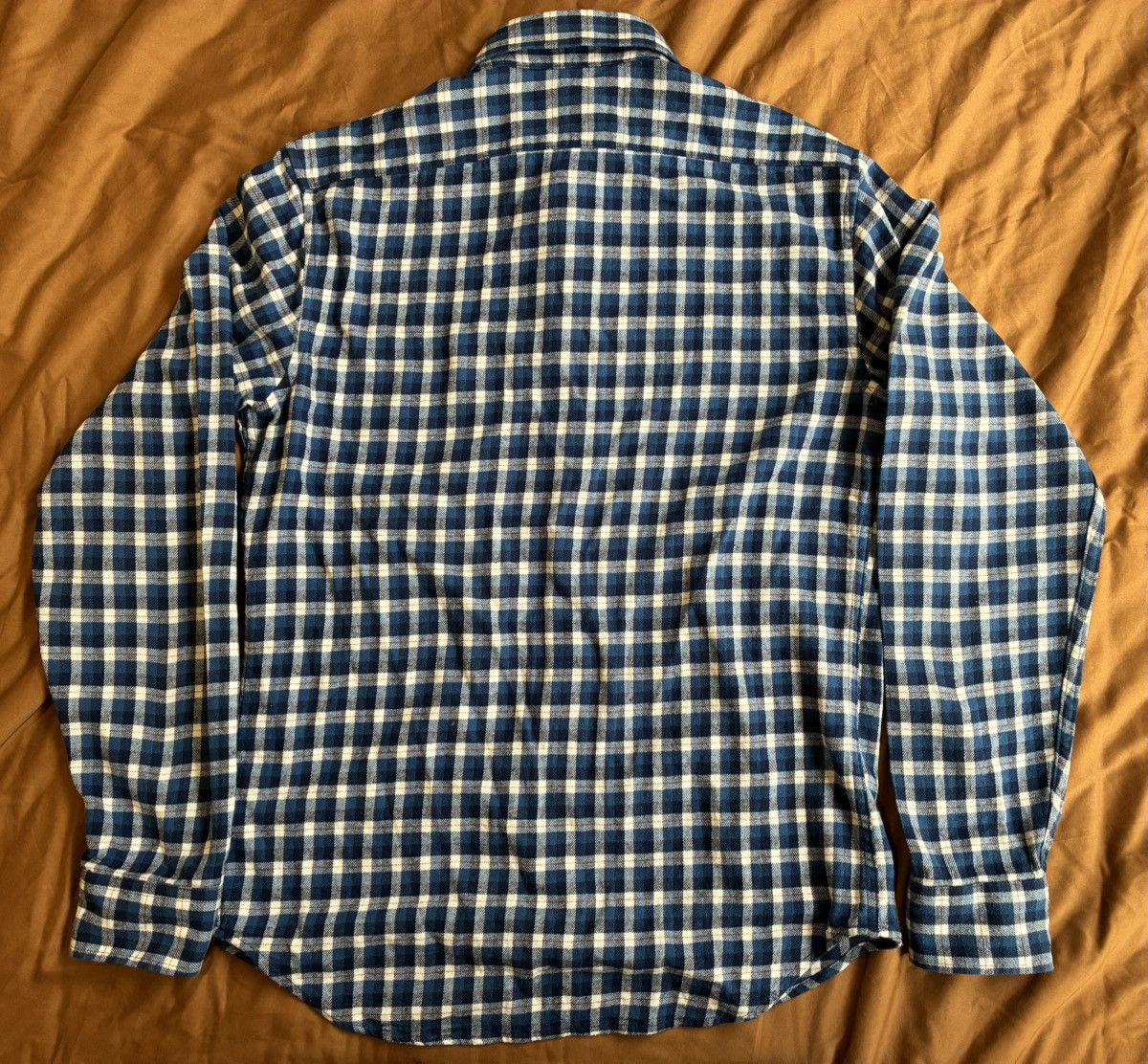 Taylor Stitch Taylor Stitch Blue flannel shirt in size 38. Size US M / EU 48-50 / 2 - 5 Thumbnail