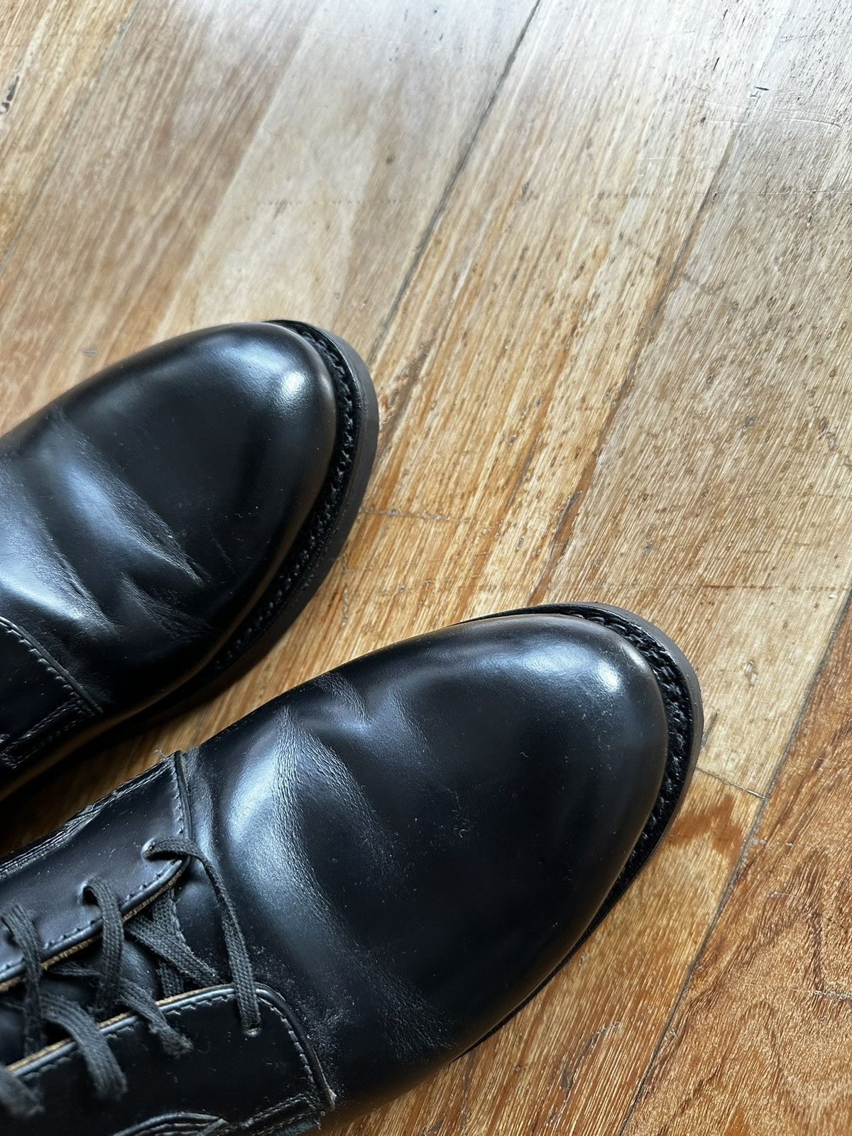 Red Wing Red Wing Postman’s Black US10D - UNUSED Vibram Soles Size US 10 / EU 43 - 11 Thumbnail
