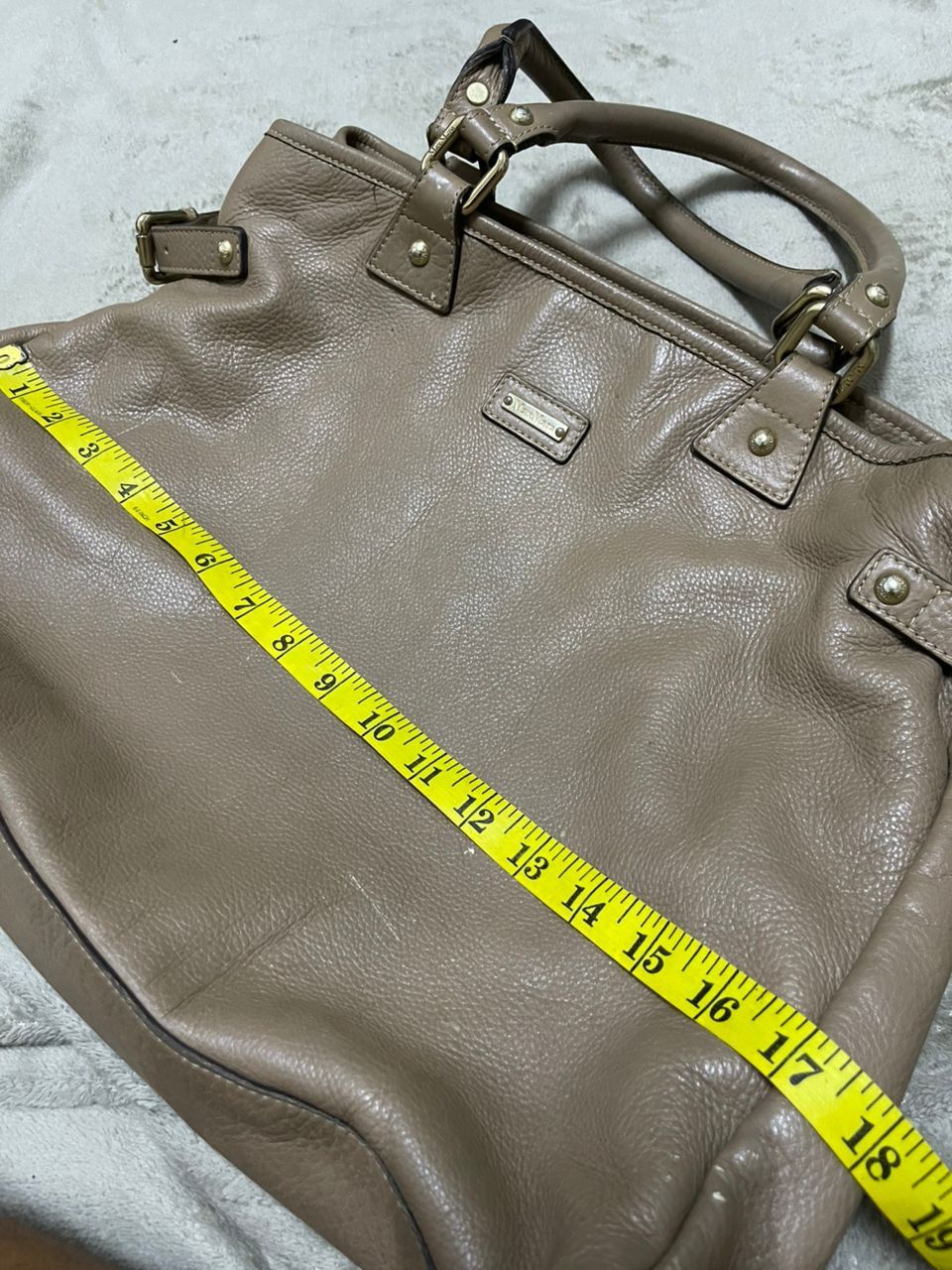 Max Mara Max Mara Brown Leather Shoulder Bags Size ONE SIZE - 14 Thumbnail