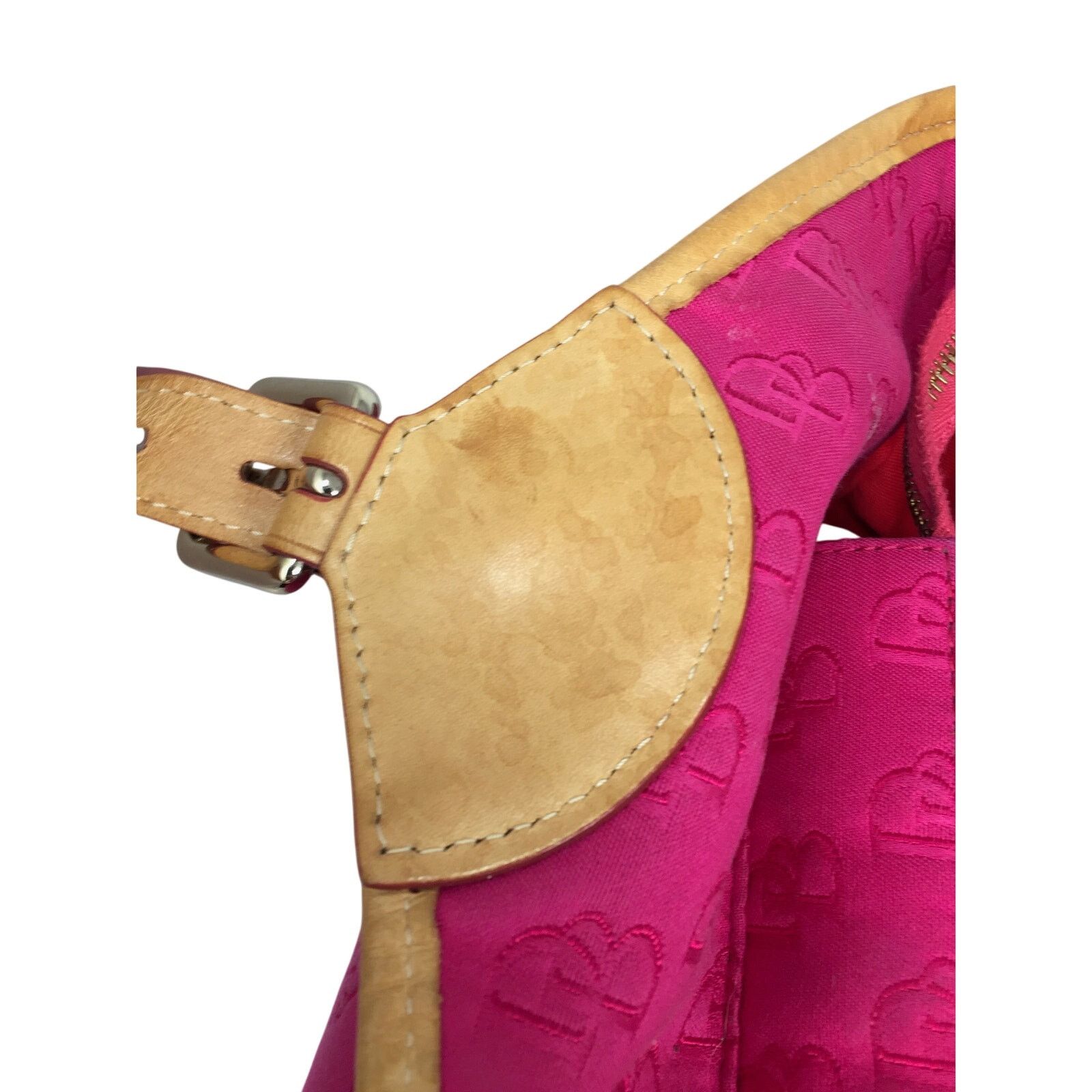 Dooney & Bourke Dooney & Bourke Oversize Deep Pink Hobo Bag Size ONE SIZE - 13 Thumbnail