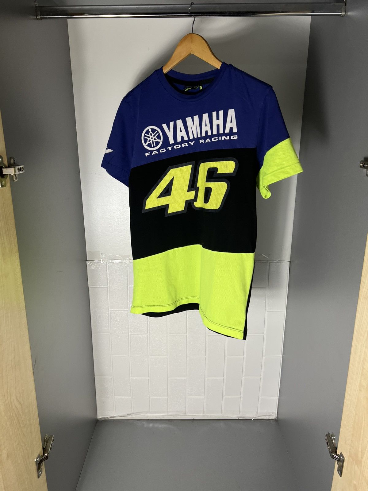 NASCAR VINTAGE YAMAHA FACTORY RACING MOTORCYCLE RETRO BIKE Y2K 90s Size US L / EU 52-54 / 3 - 6 Thumbnail