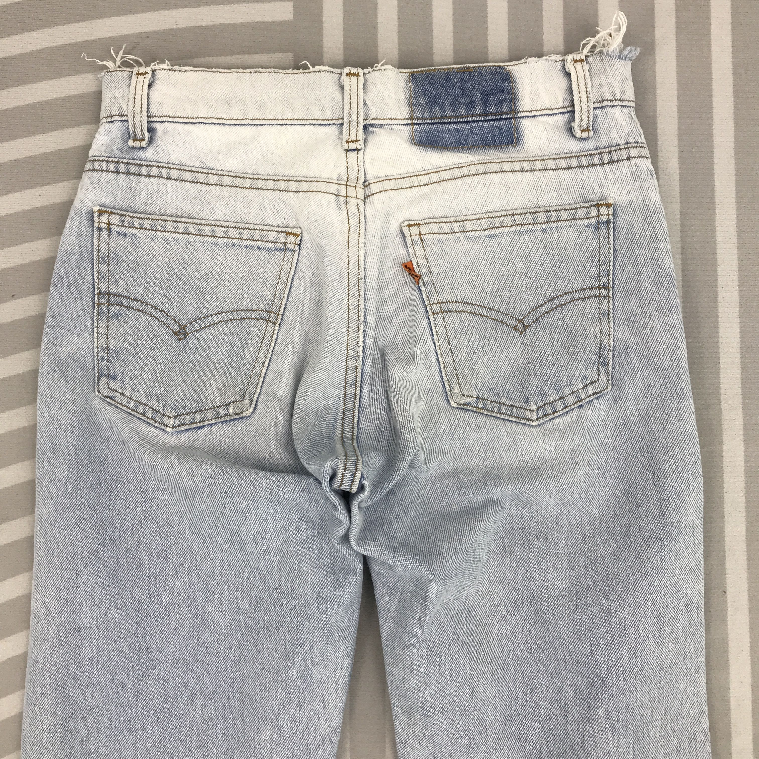 Levi's × Vintage Vintage Levi's Distressed Light Wash Denim pants Size US 27 - 5 Thumbnail
