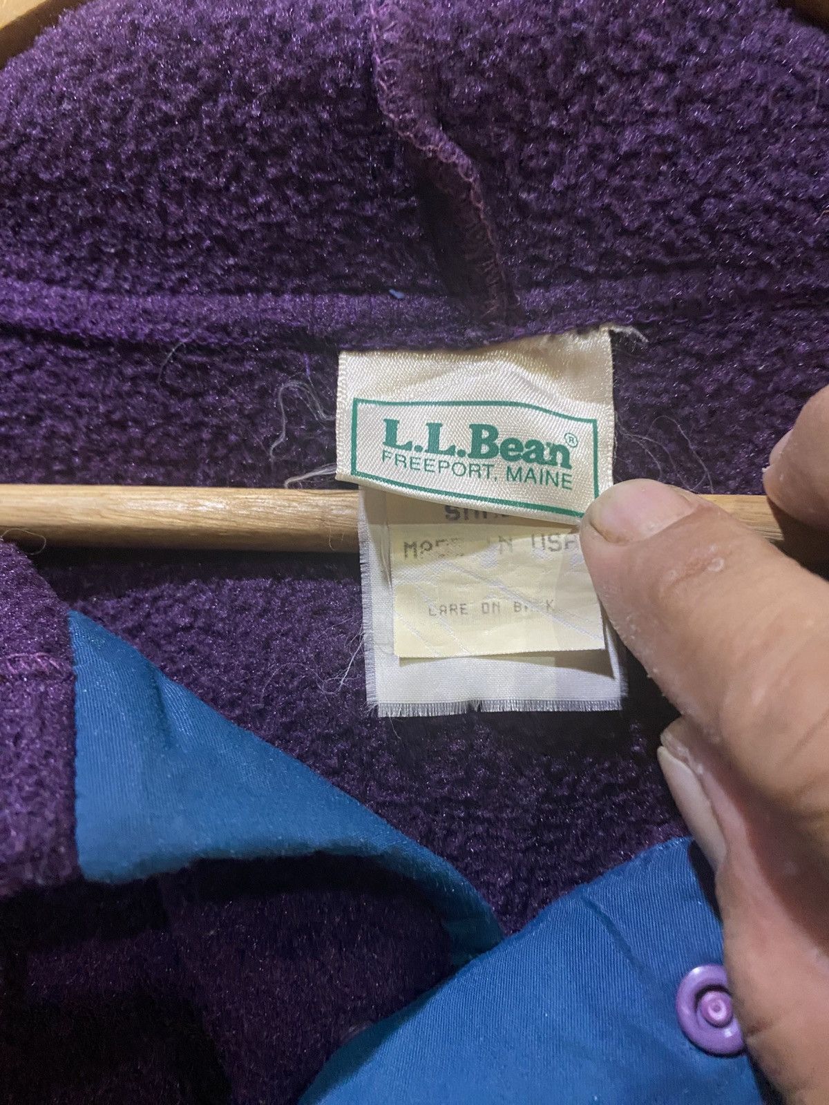 L.L. Bean Vintage LLBean Pullover Fleece.Made in USA Size US S / EU 44-46 / 1 - 12 Thumbnail
